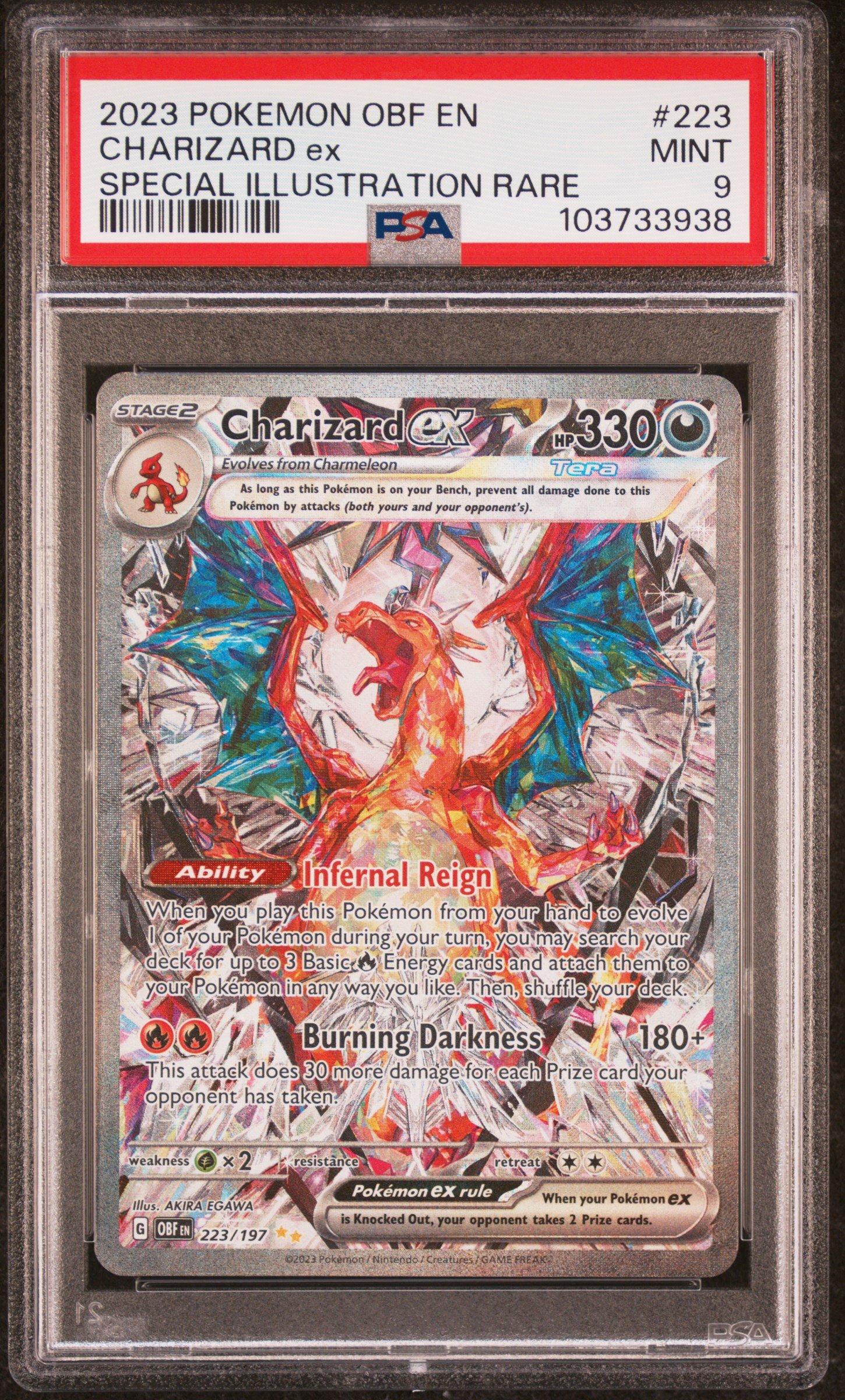 2023 Pokemon Obf En-obsidian Flames 223 Charizard Ex Special