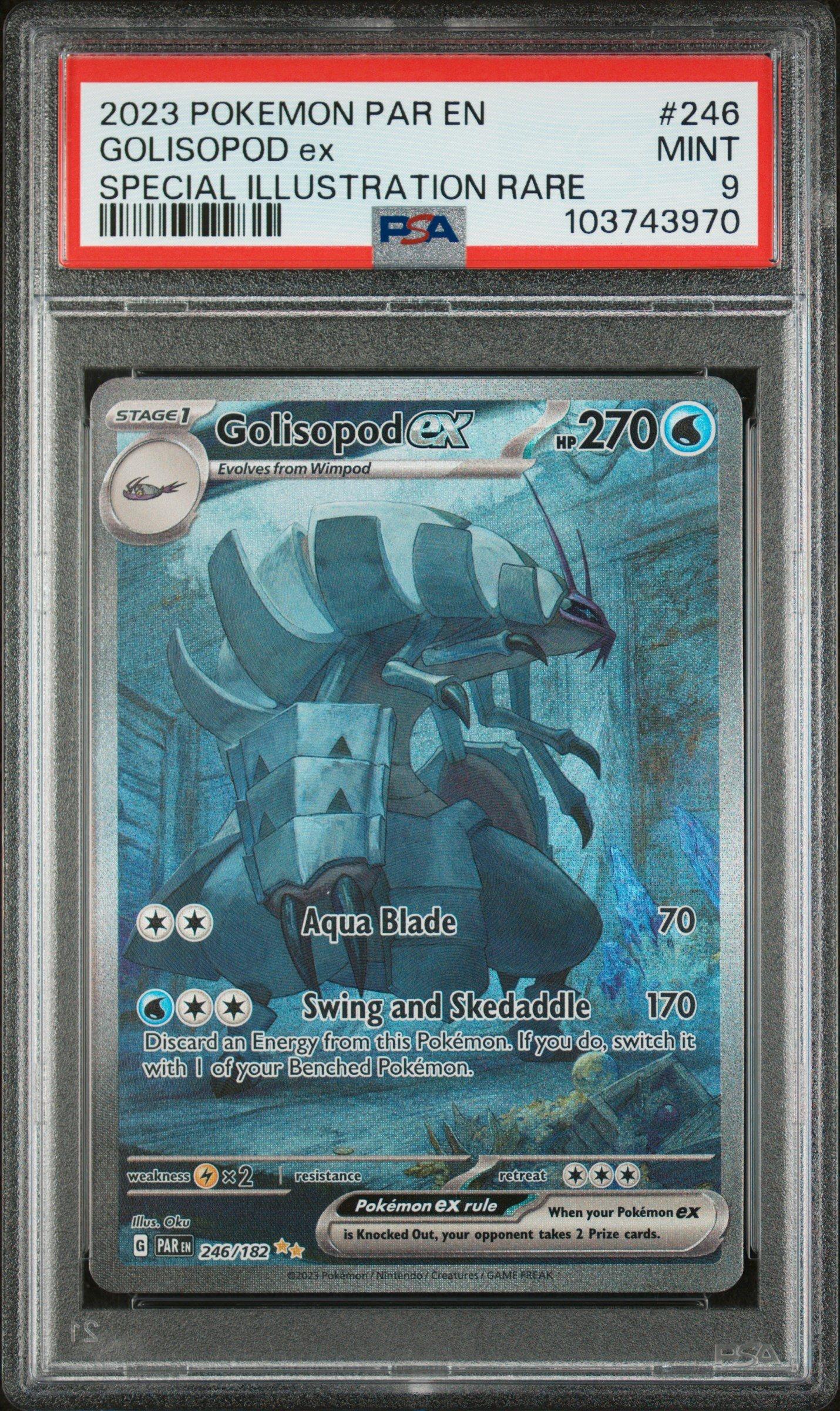 2023 Pokemon Par En-paradox Rift 246 Golisopod Ex Special