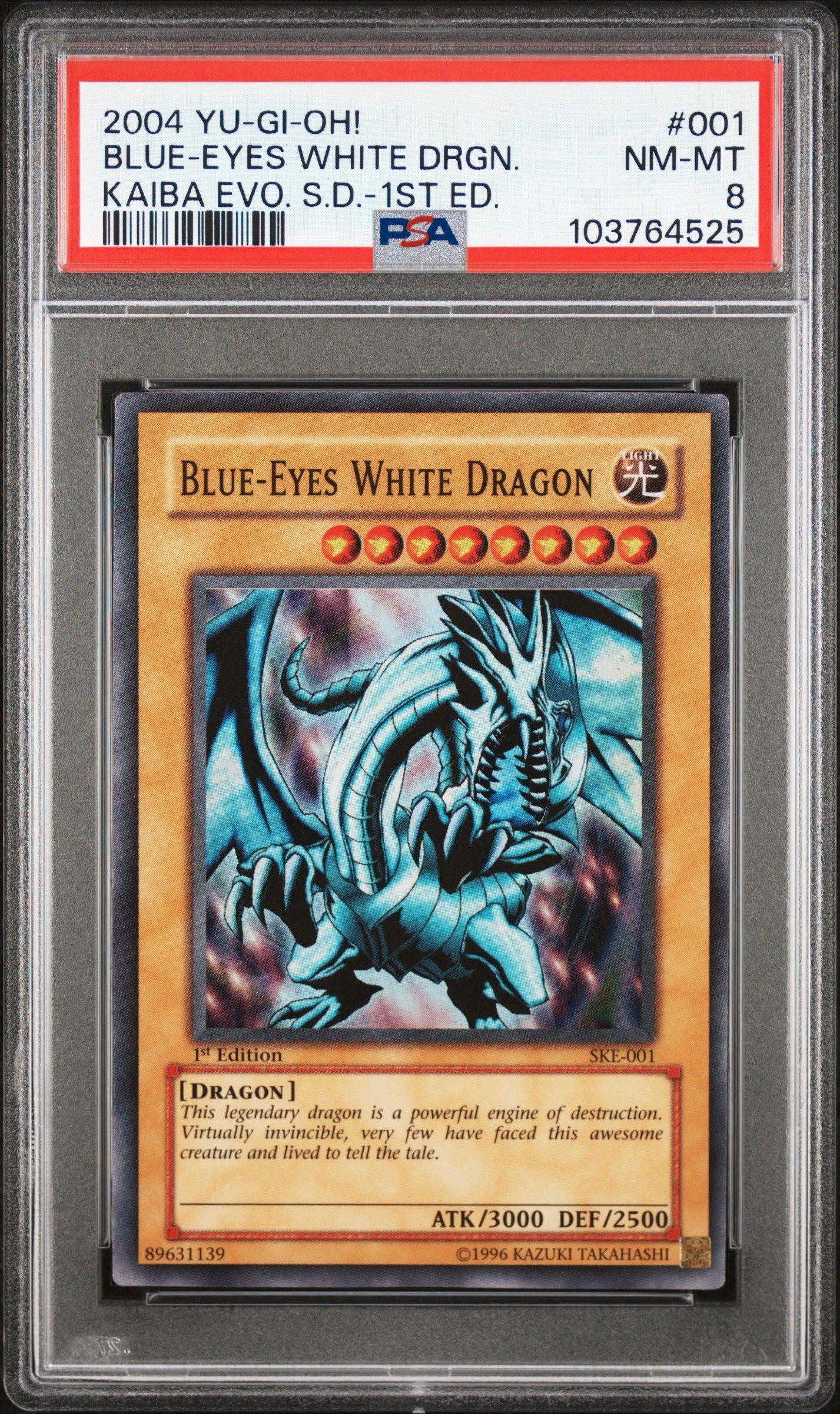 2004 Yu-gi-oh! Kaiba Evolution Starter Deck 001 Blue-eyes White