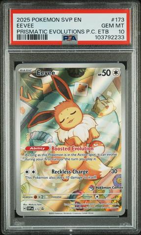 2025 Pokemon Svp En-sv Black Star Promo 173 Eevee Prismatic
