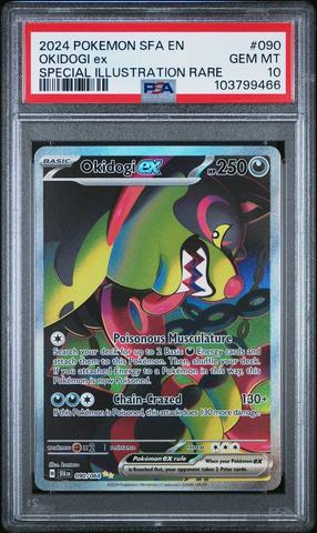 2024 Pokemon Sfa En-shrouded Fable 082 Okidogi Ex Ultra Rare