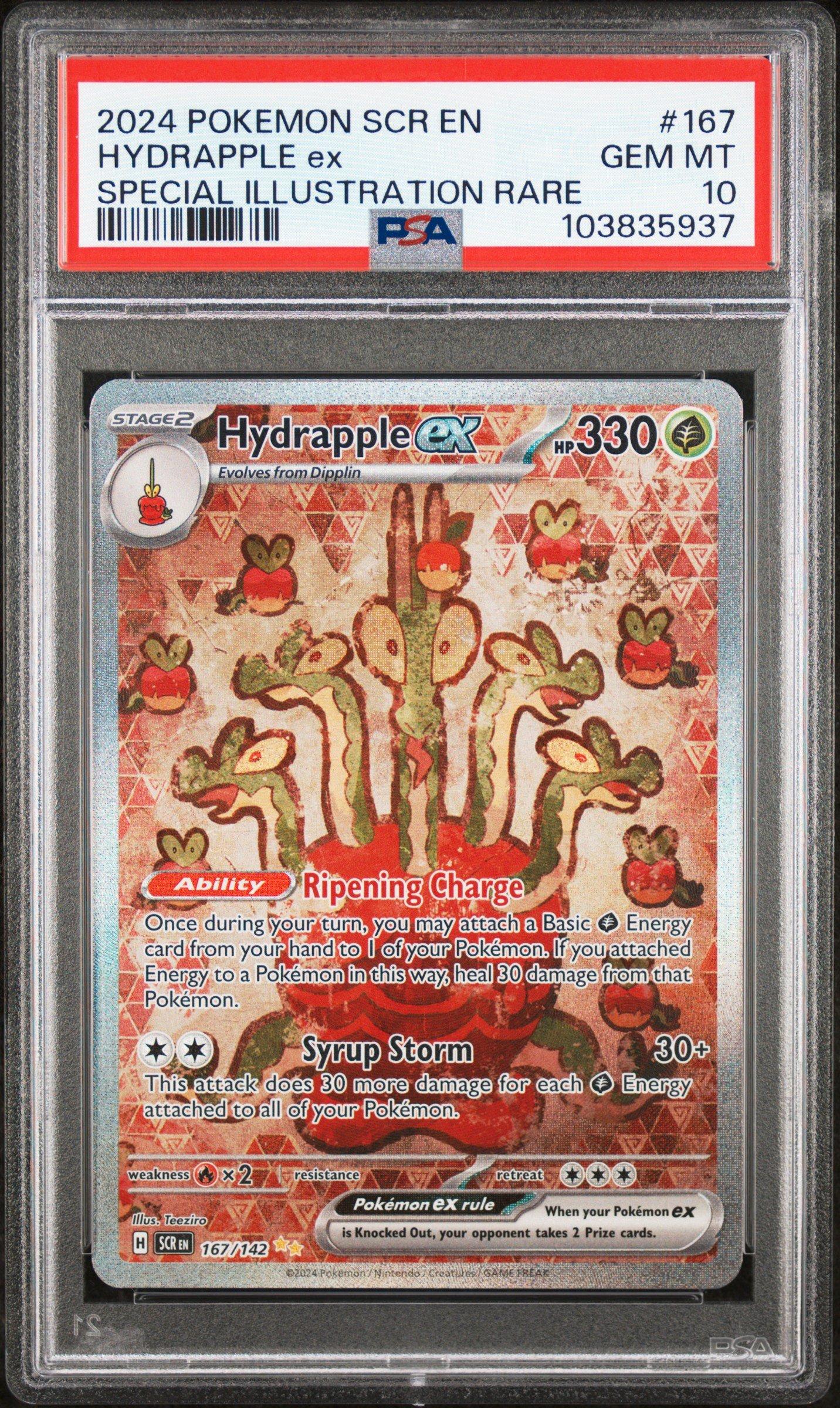 2024 Pokemon Scr En-stellar Crown 167 Hydrapple Ex Special