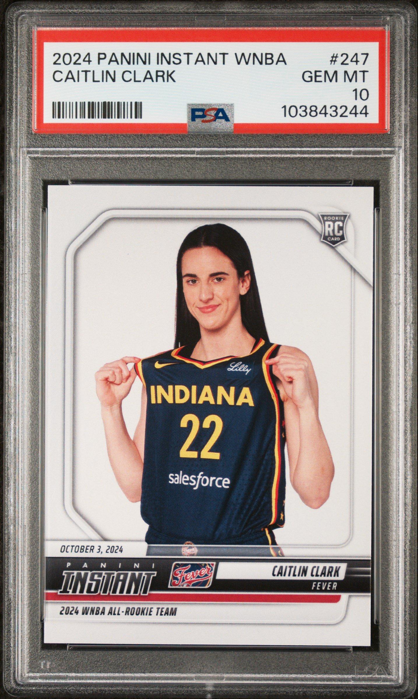 2024 Panini Instant Wnba 247 Caitlin Clark PSA