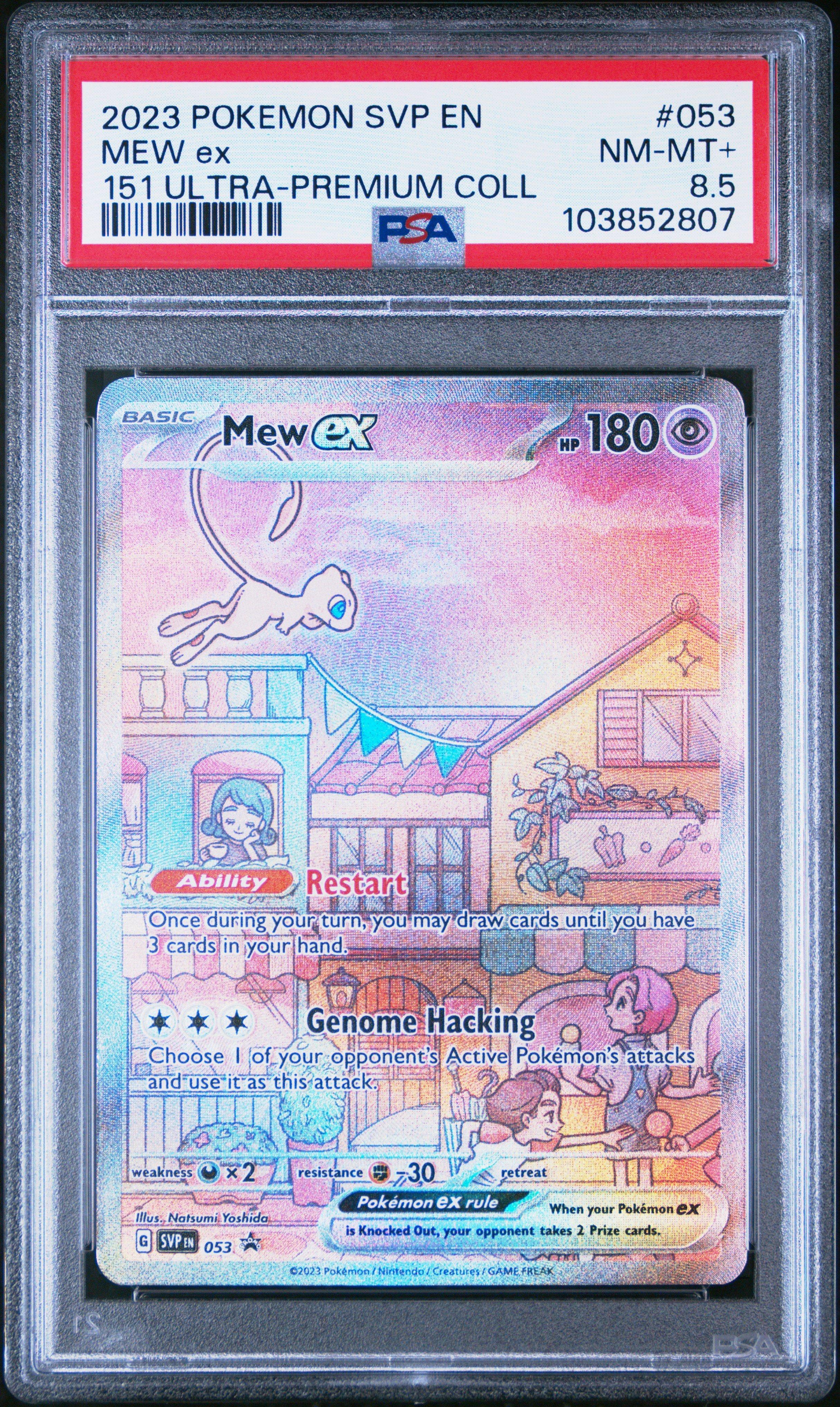 2023 Pokemon Svp En-sv Black Star Promo 053 Mew Ex 151 Ultra