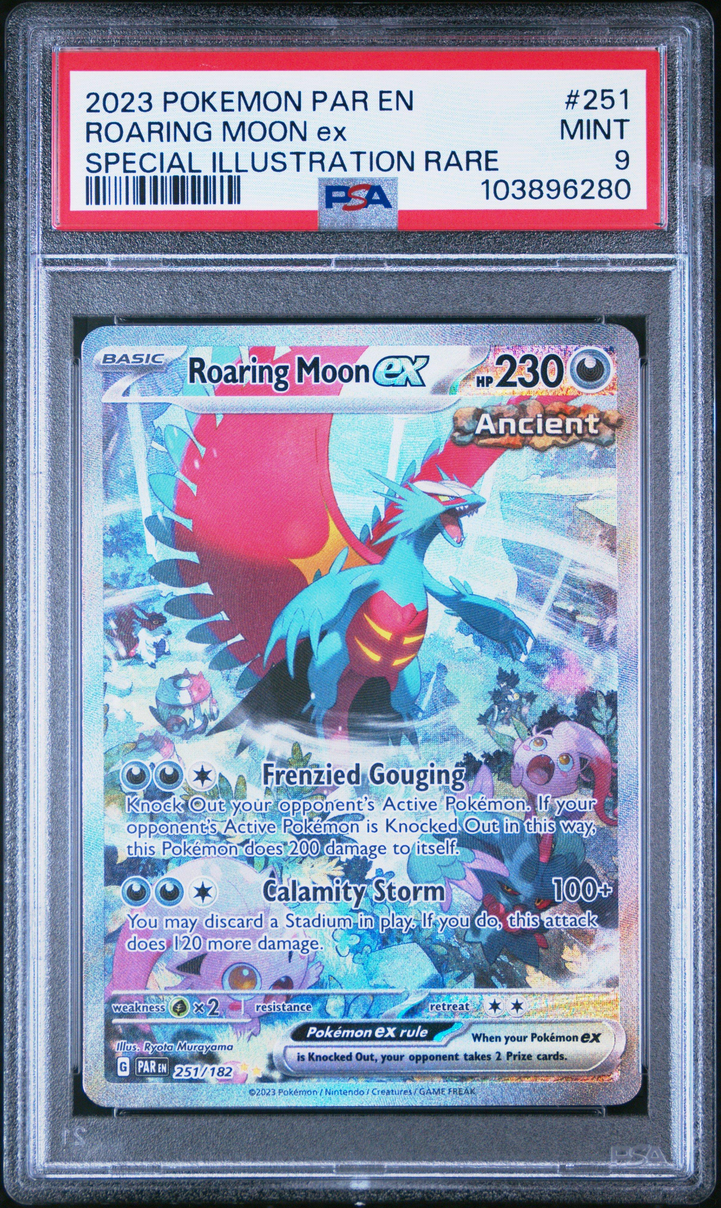 【PSA10】トドロクツキex SAR/Roaring Moon ex PSA 10 GEM MINT Pokemon Japanese Roaring Moon EX SAR 090/066