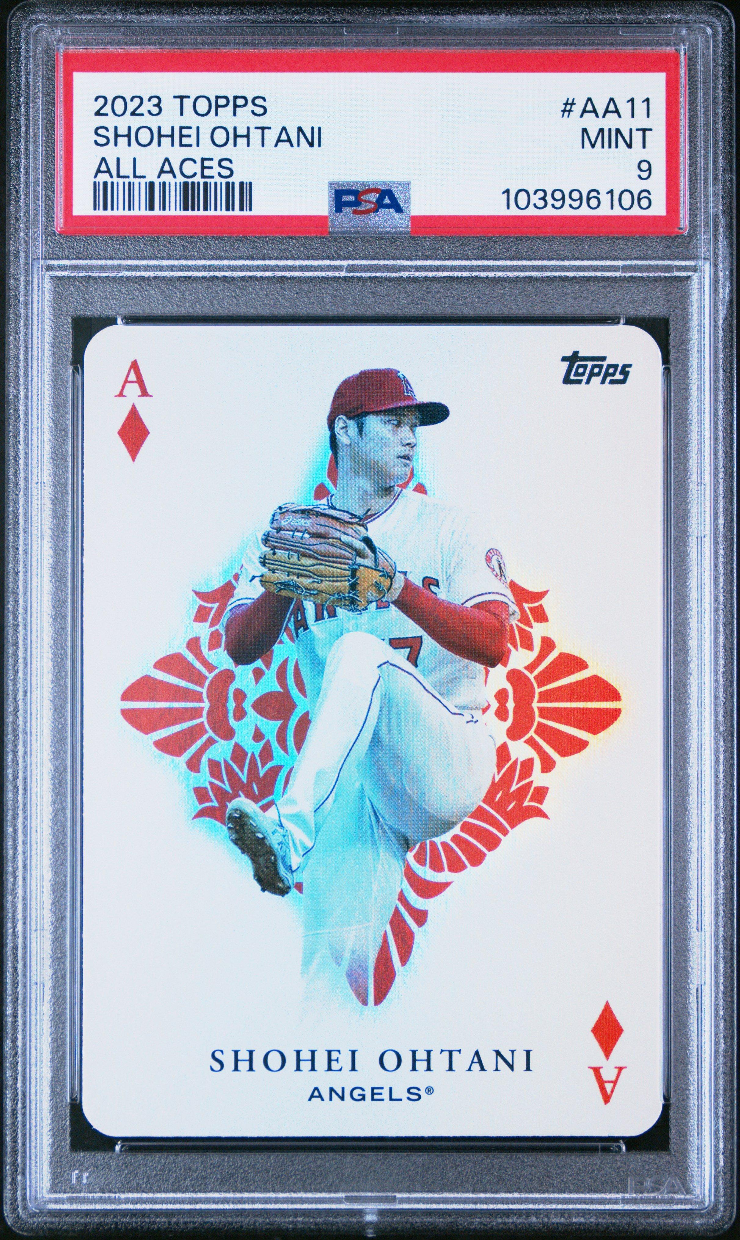 2023 Topps All Aces Aa11 Shohei Ohtani PSA 9 Graded Card | GameStop