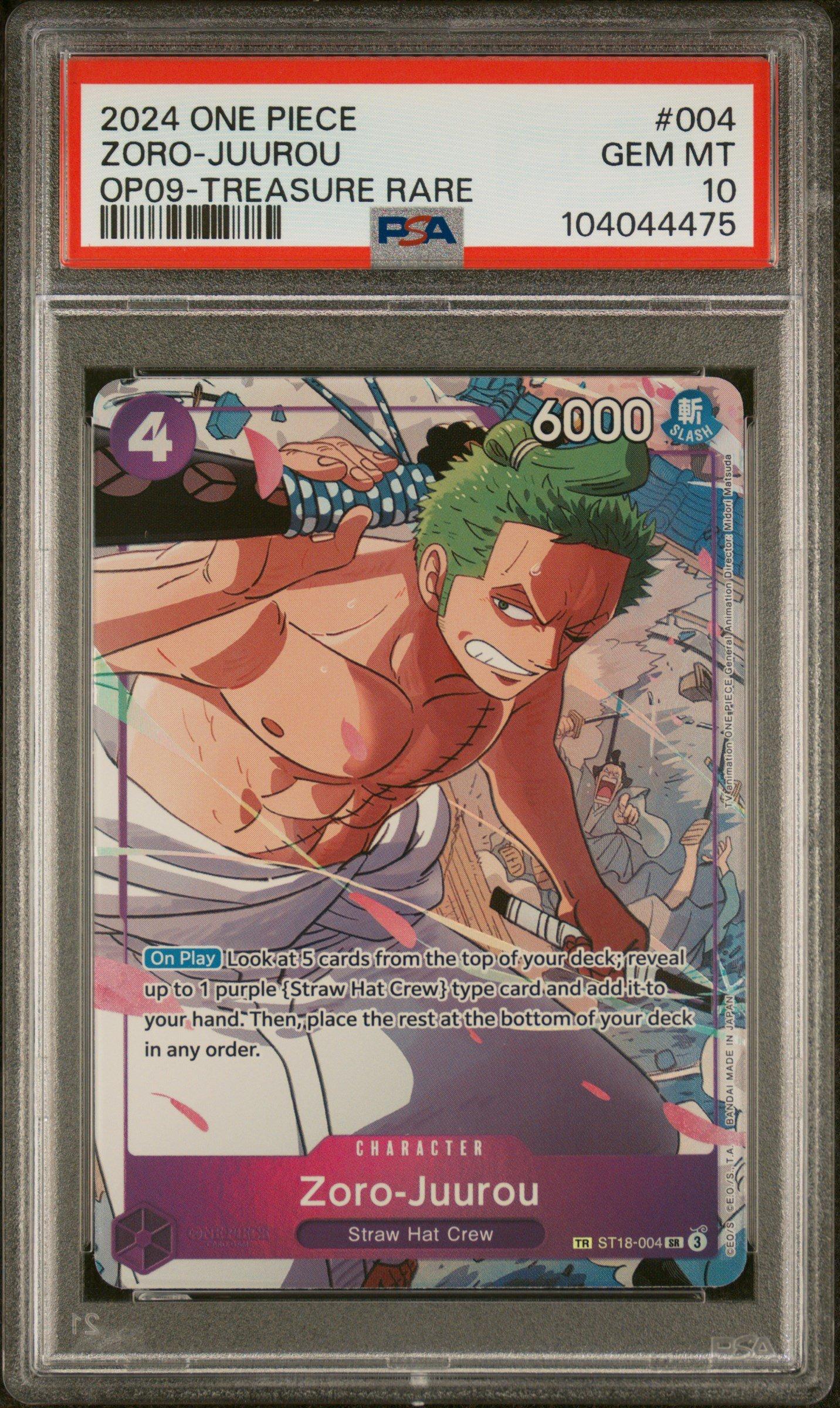 2024 One Piece Op09-emperors In The New World 004 Zoro-juurou