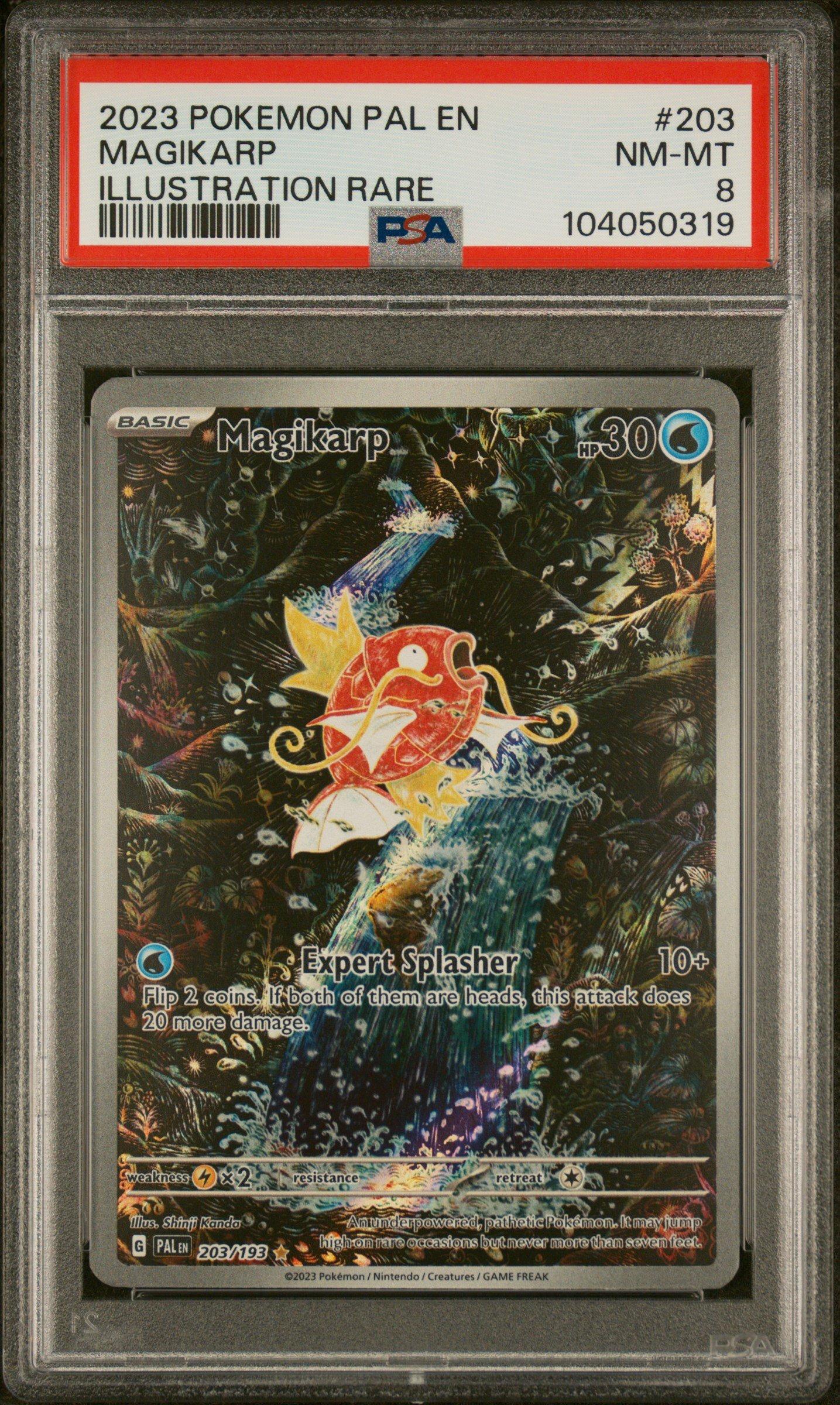 2023 Pokemon Pal En-paldea Evolved 203 Magikarp Illustration Rare