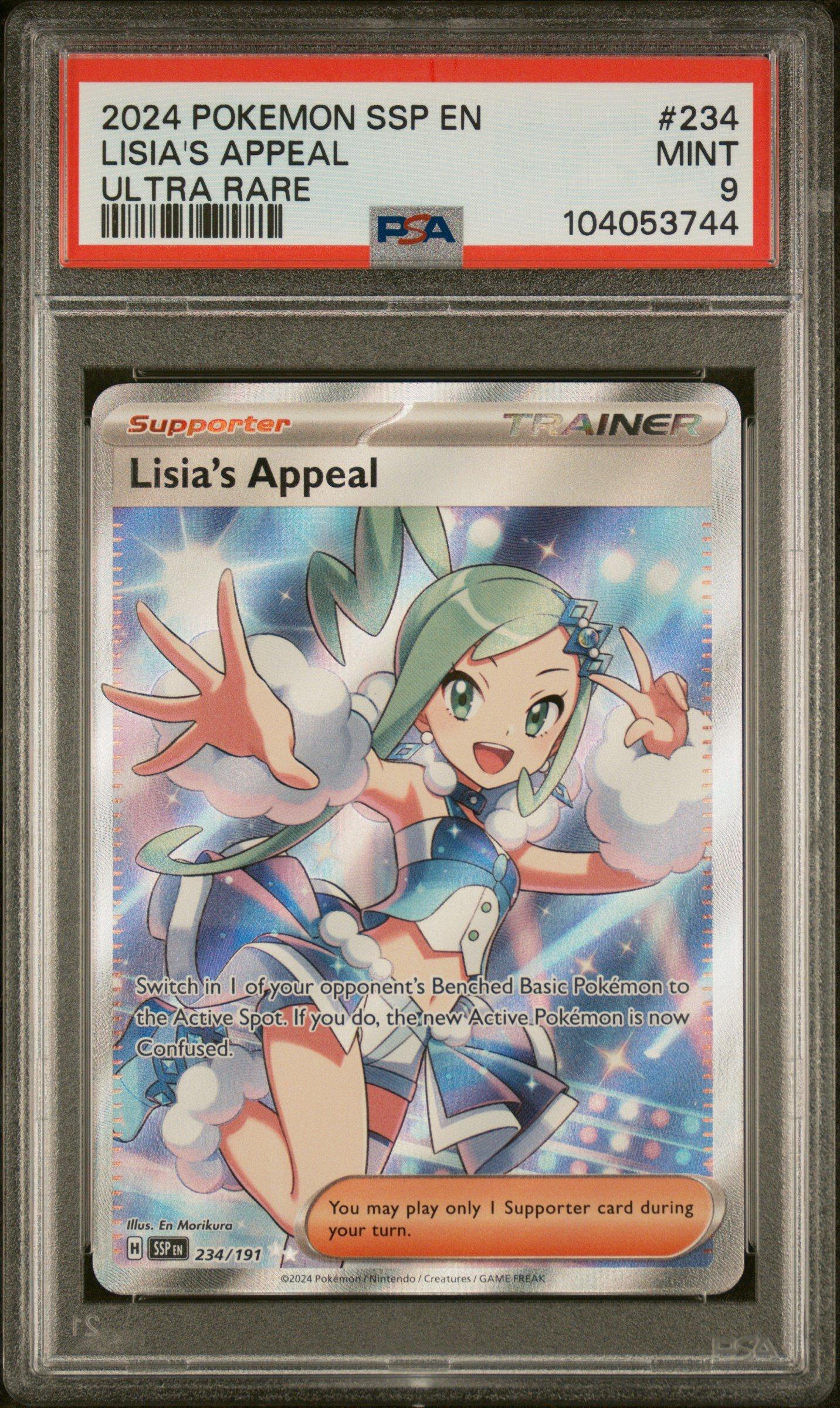 2024 Pokemon Ssp En-surging Sparks 234 Lisia's Appeal Ultra Rare