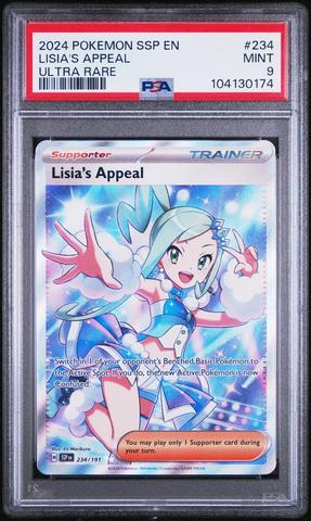 2024 Pokemon Ssp En-surging Sparks 234 Lisia's Appeal Ultra Rare