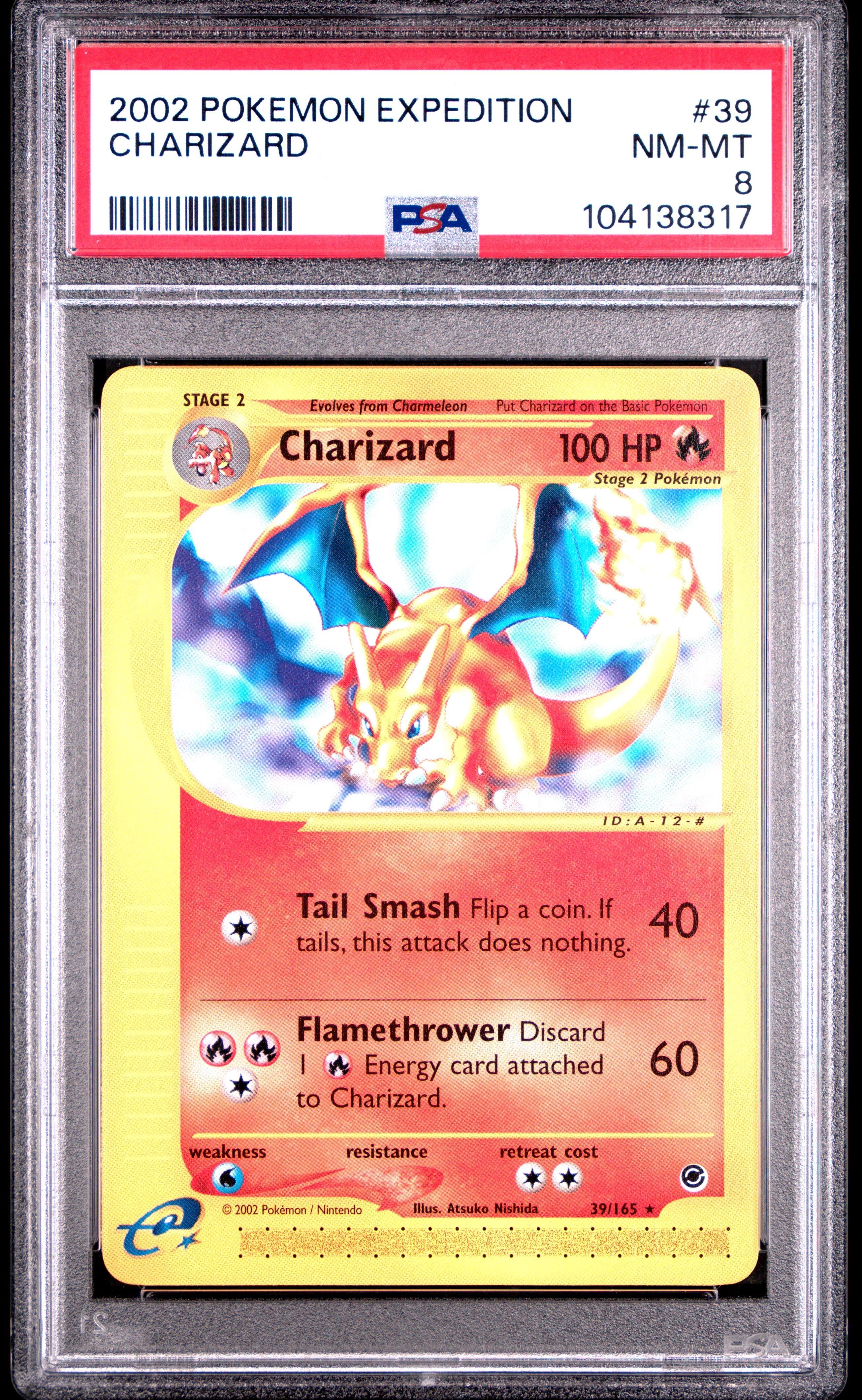 2002 Pokemon Expedition Charizard PSA
