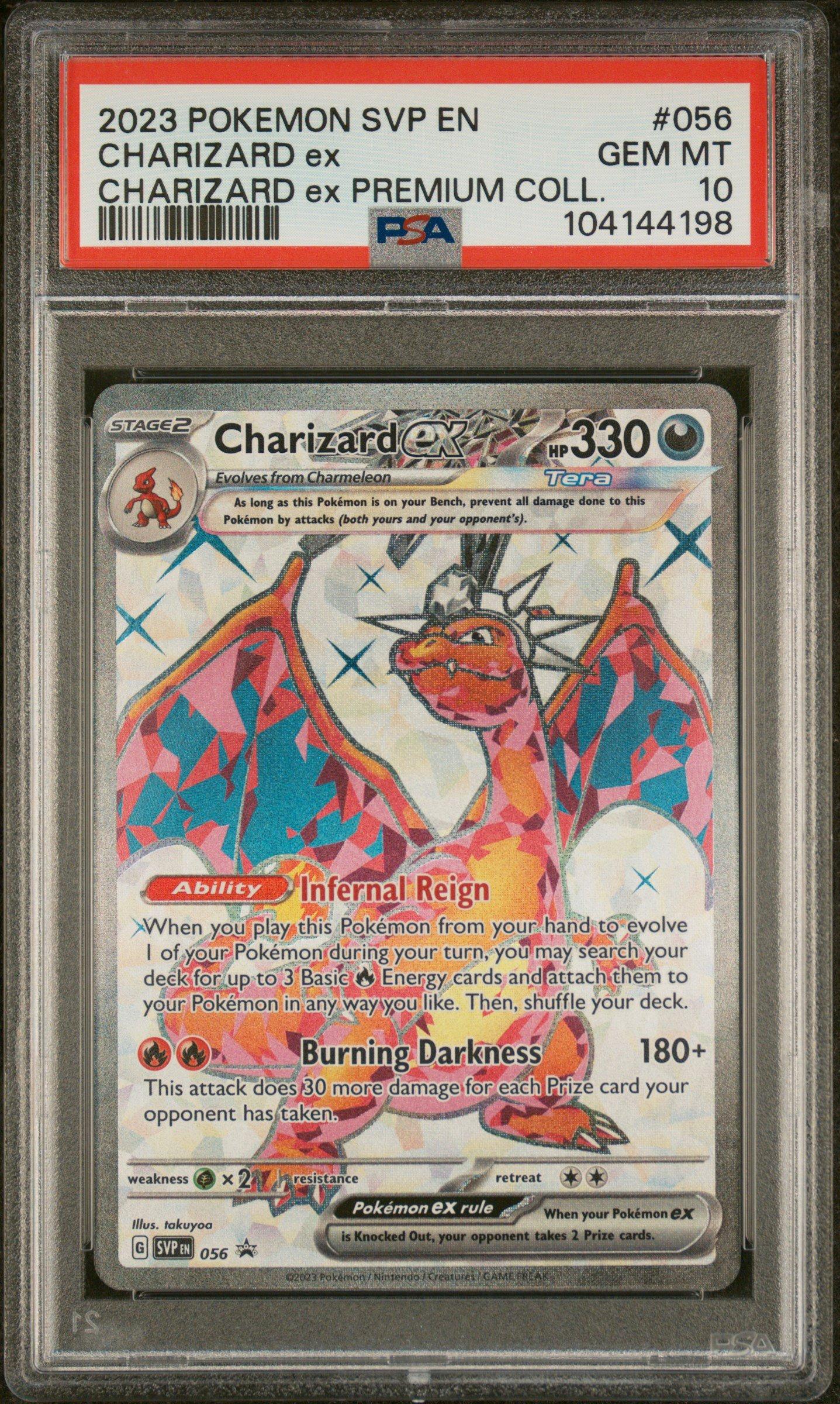 2023 Pokemon Svp En-sv Black Star Promo 056 Charizard Ex Charizard