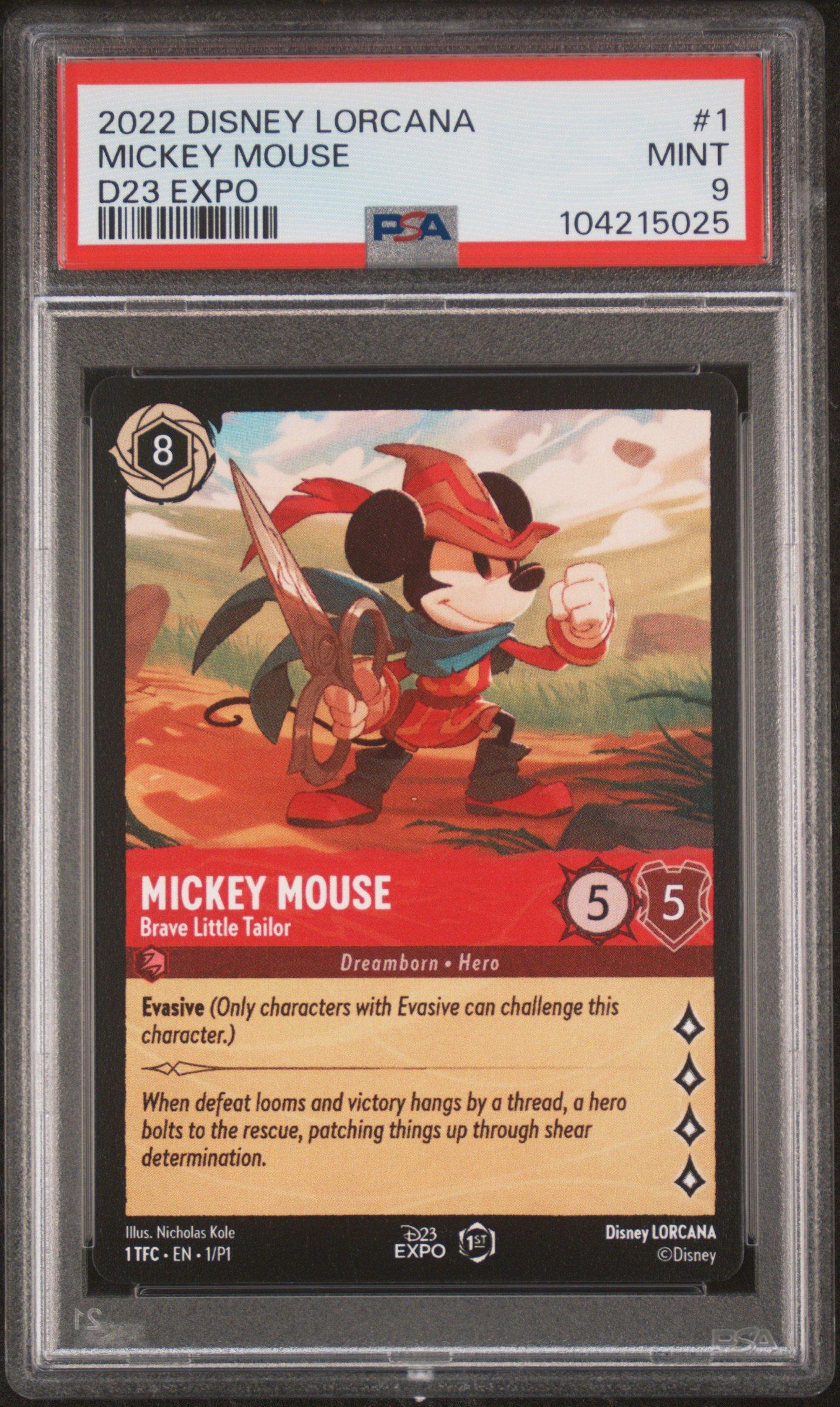 2022 Disney Lorcana Promo 1 Mickey Mouse