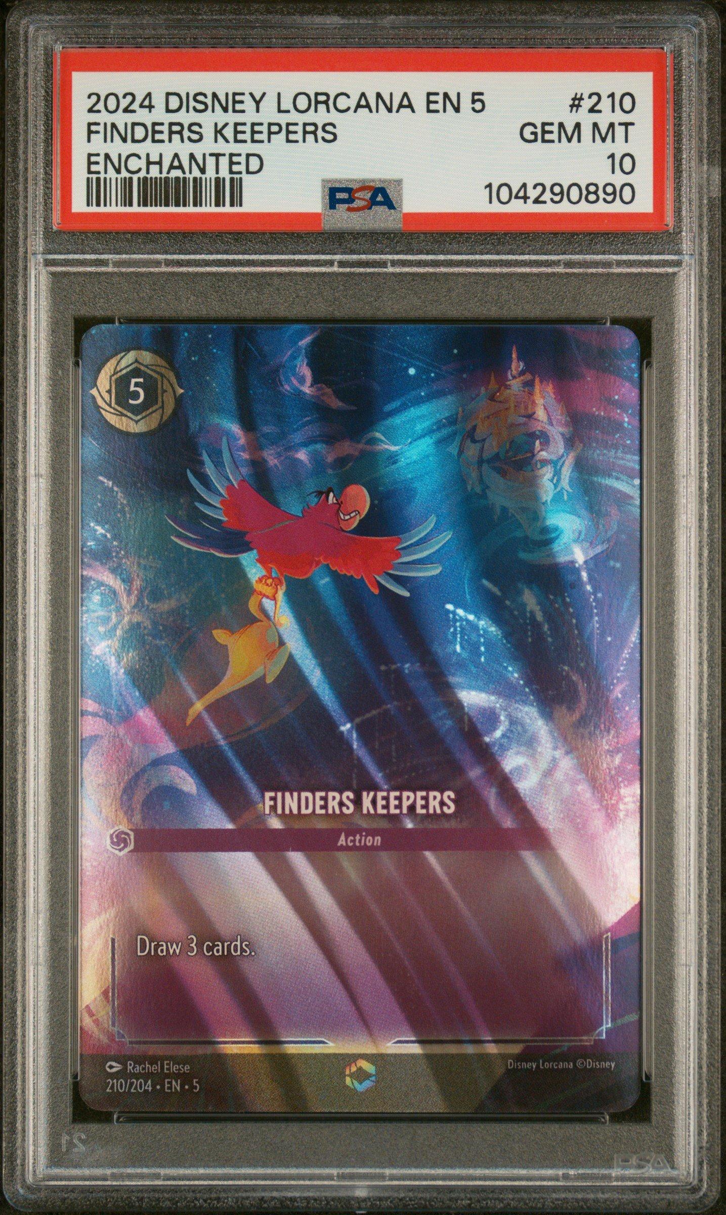 2023 Disney Lorcana EN 1 Enchanted #205 Hades PSA 10 | eBay
