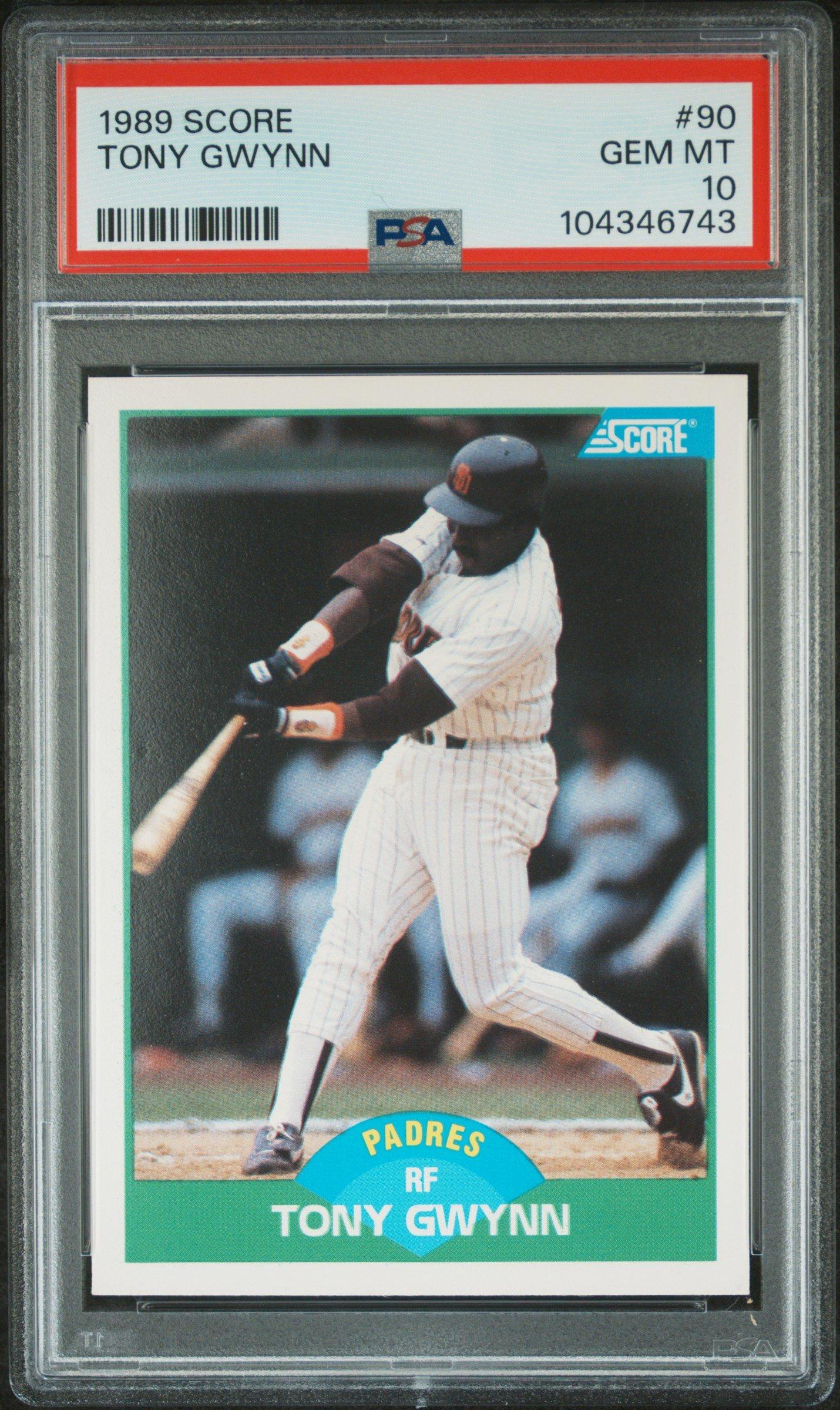 1989 Score 90 Tony Gwynn PSA 10 Graded Card | GameStop