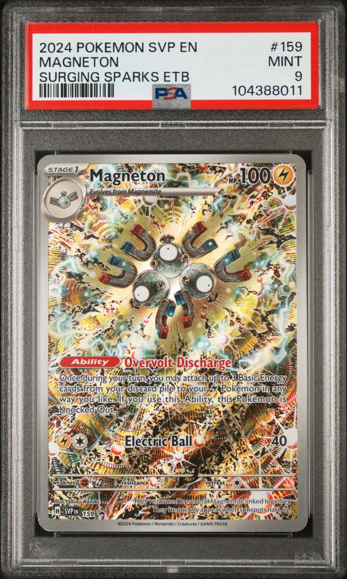 2024 Pokemon Svp En-sv Black Star Promo 159 Magneton Surging