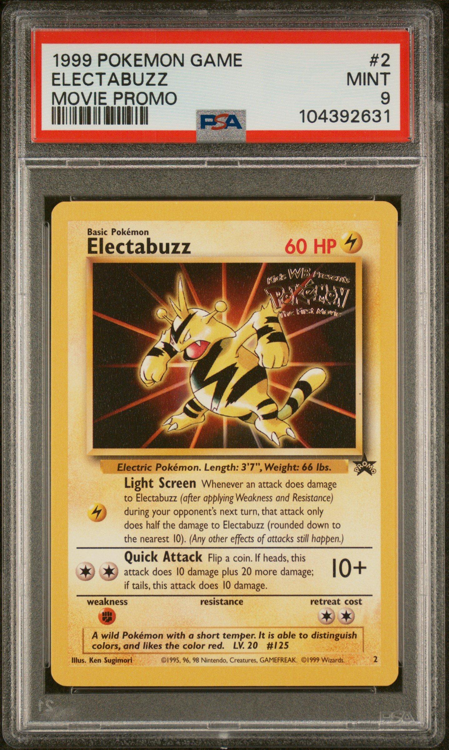 1999 pokemon movie promo cards Pokmon TCG: The First Movie