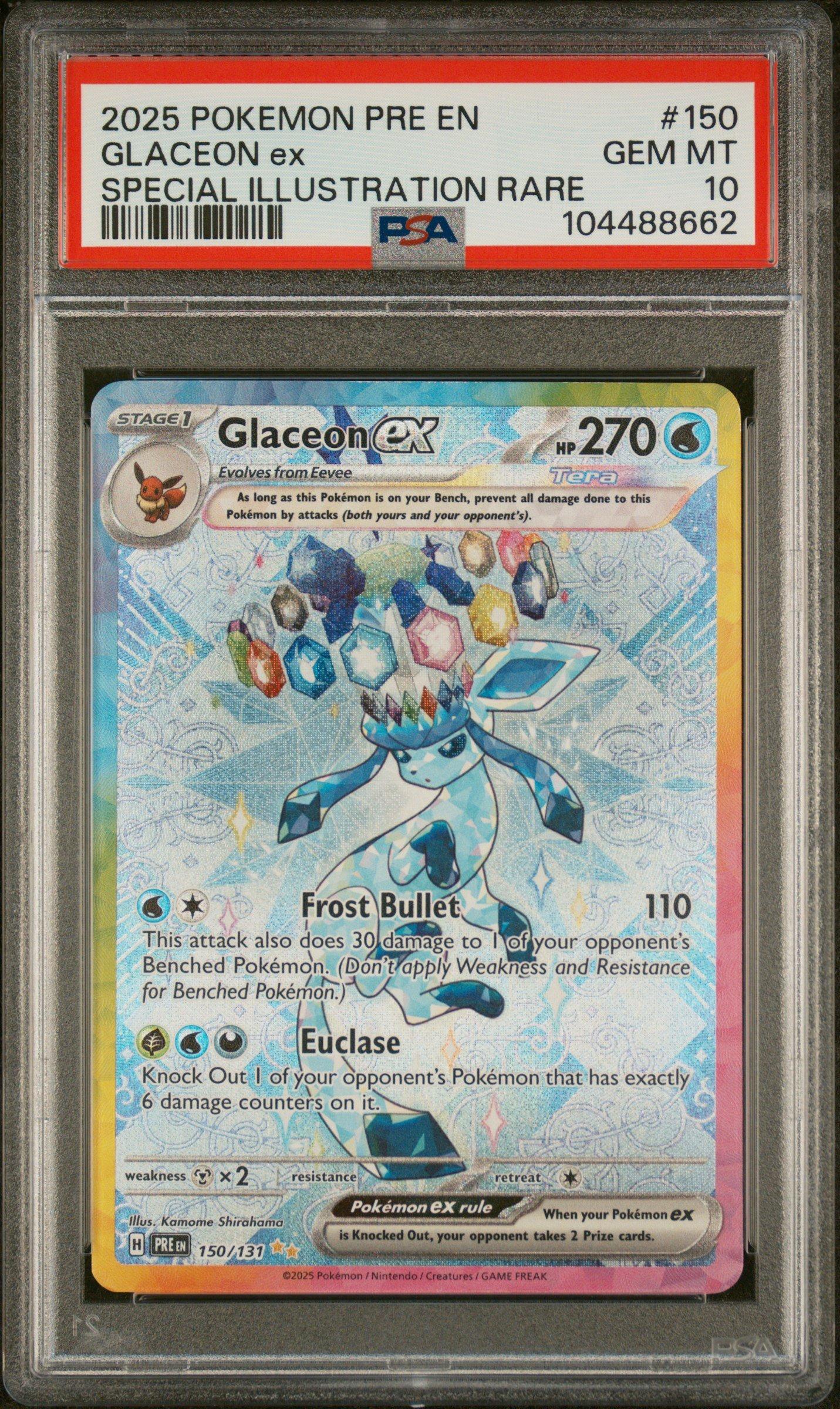 Pokemon Card Japanese Glaceon Lv.X Holo 1st Edition DP4 | eBay