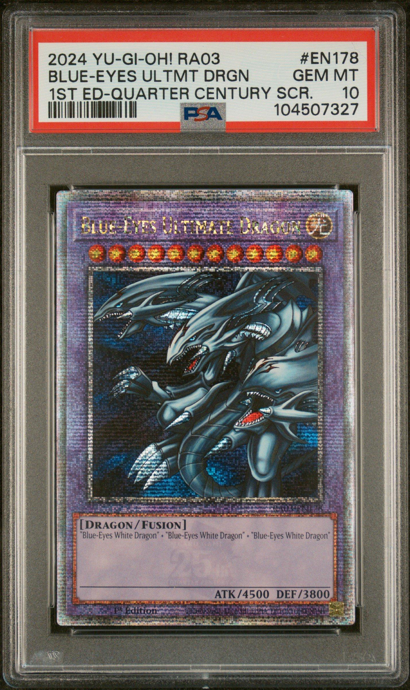 2024 Yu-gi-oh! Ra03-quarter Century Bonanza En178 Blue-eyes
