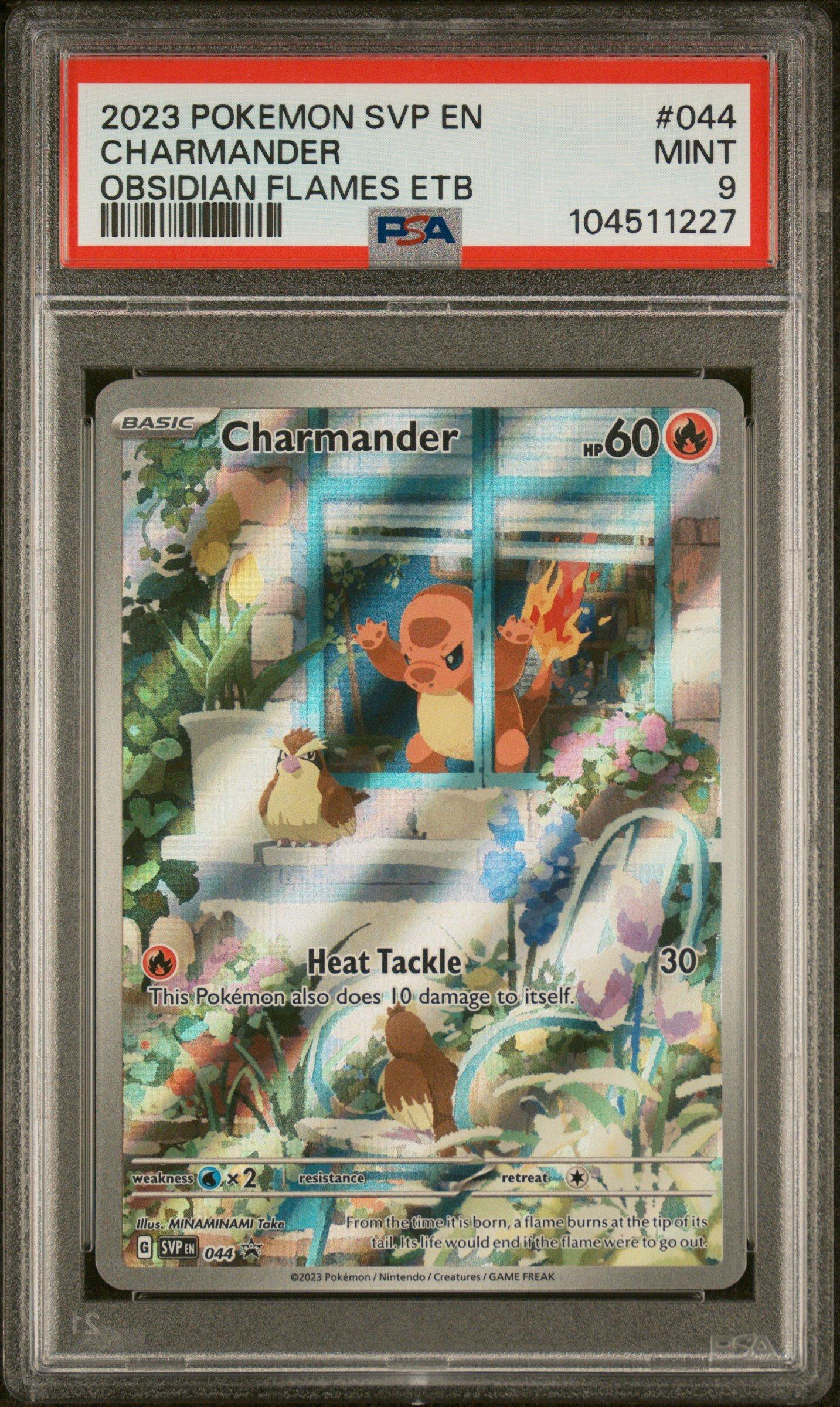 2023 Pokemon Svp En-sv Black Star Promo 044 Charmander Obsidian