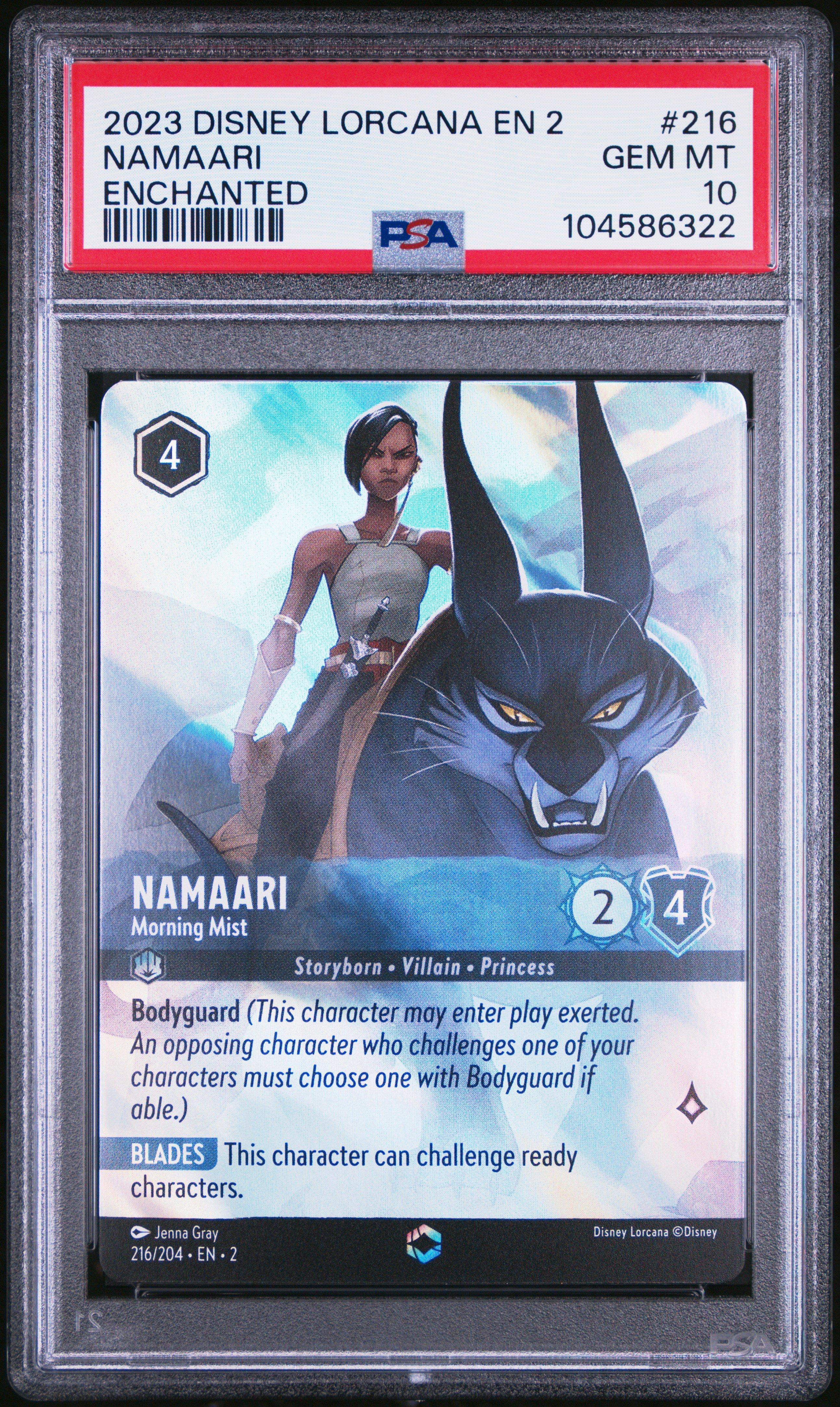 2023 Disney Lorcana En 2-rise Of The Floodborn 216 Namaari