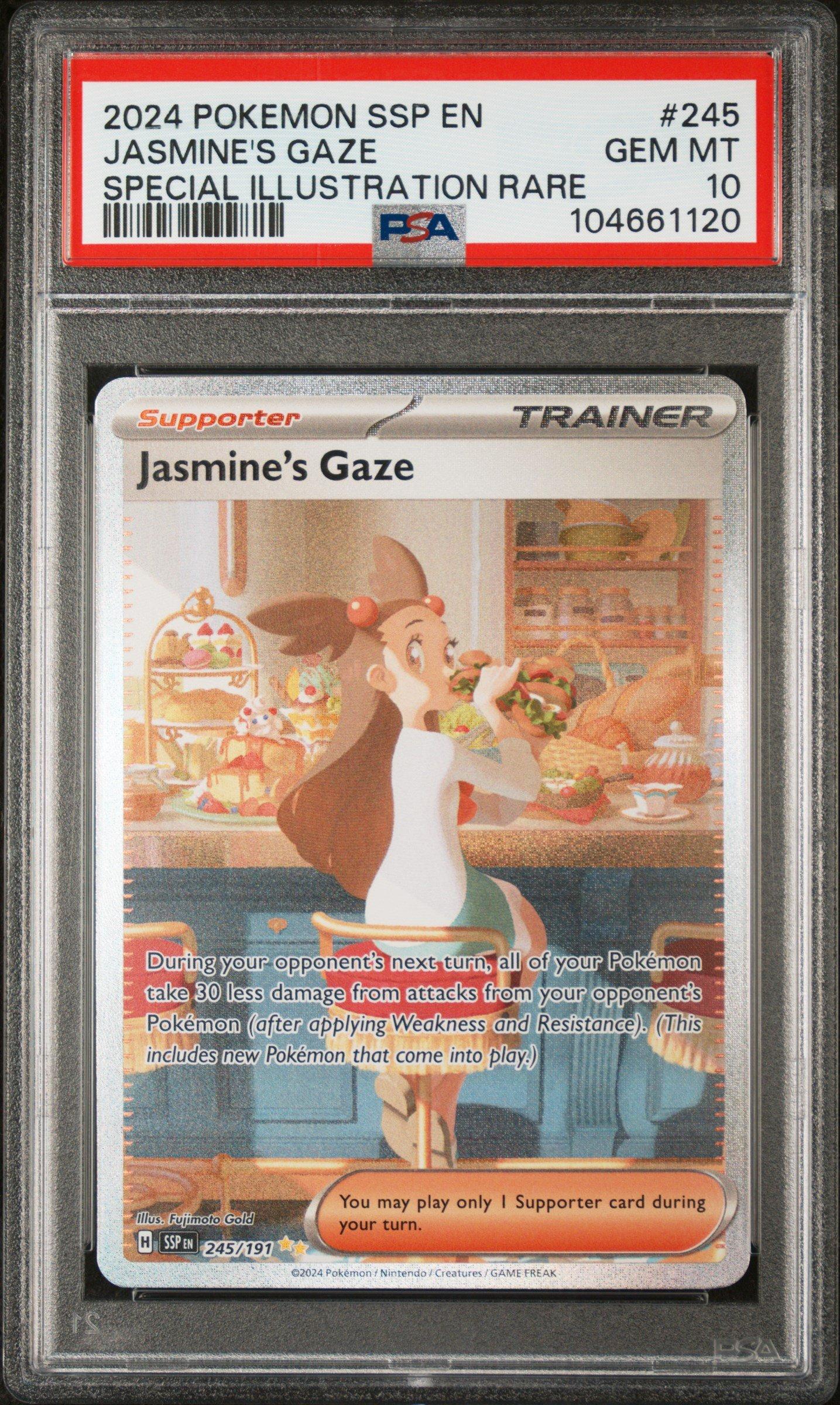 2024 Pokemon Ssp En-surging Sparks 245 Jasmine's Gaze Special