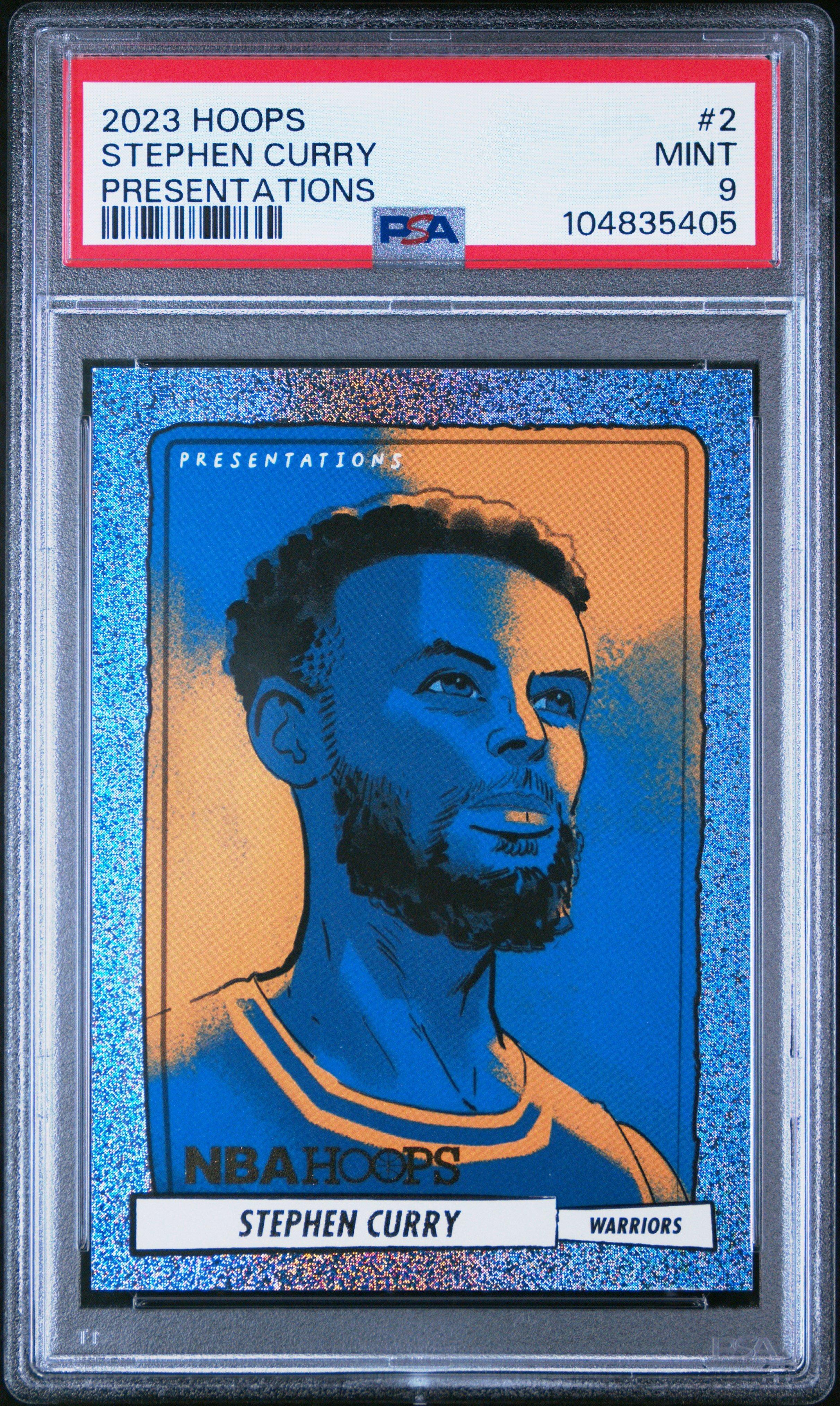 2023 Panini Nba Hoops Presentations 2 Stephen Curry PSA