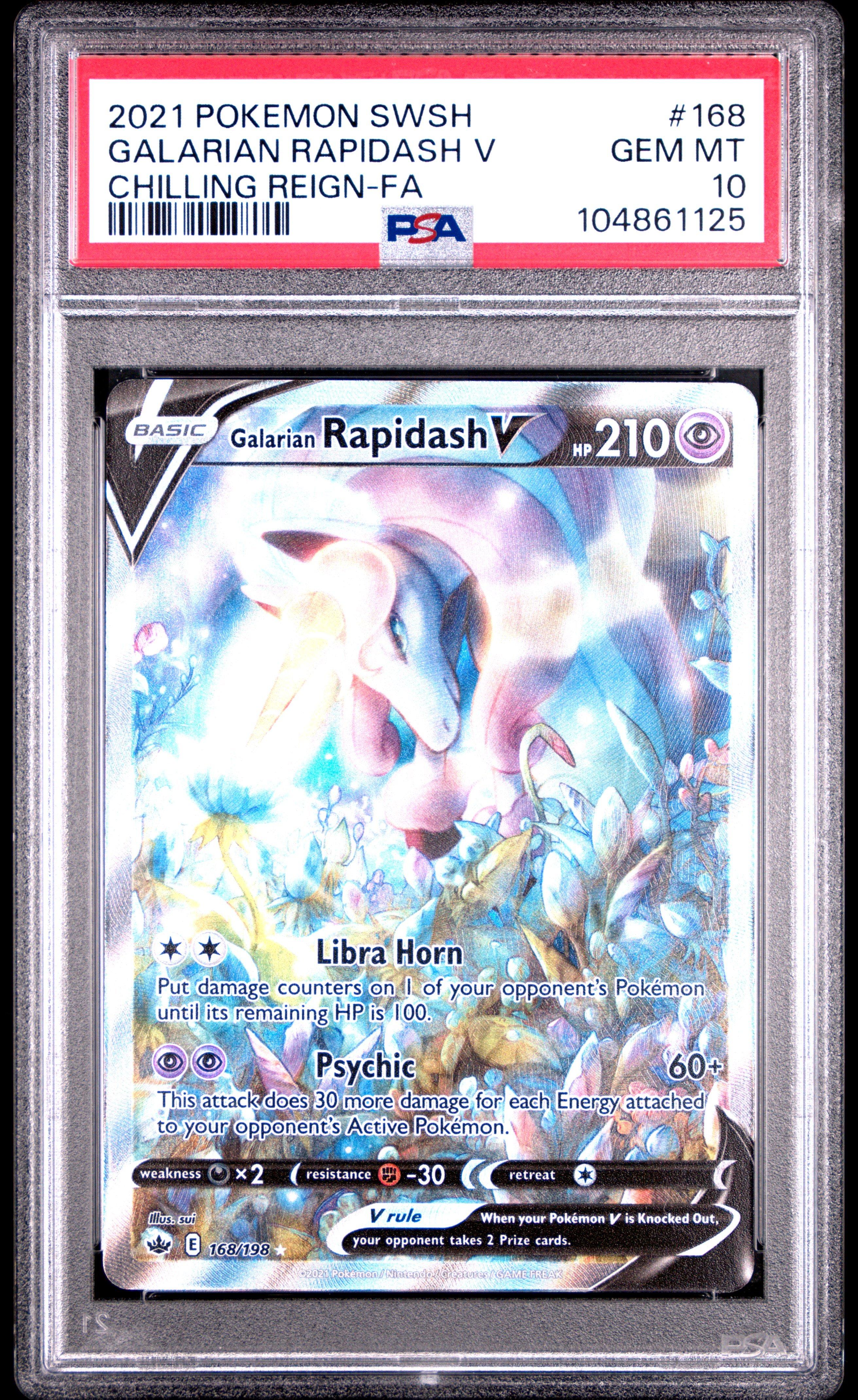 galarian rapidash pokemon card value Prices & 2026 Psychic / 210 / Basic Attack 1 Pokemon  Galarian Rapidash V