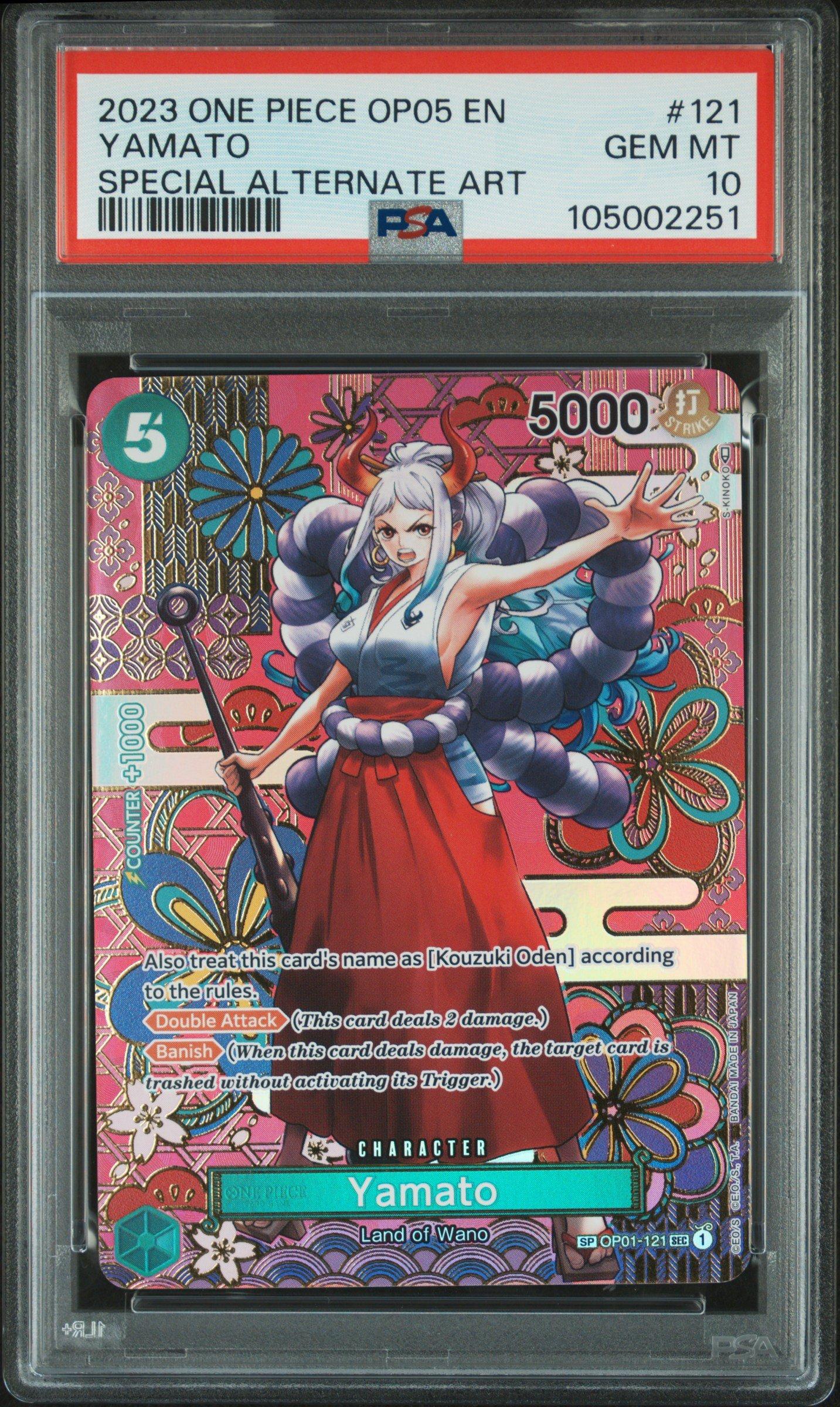 2023 One Piece Op05-awakening Of The New Era 121 Yamato Special