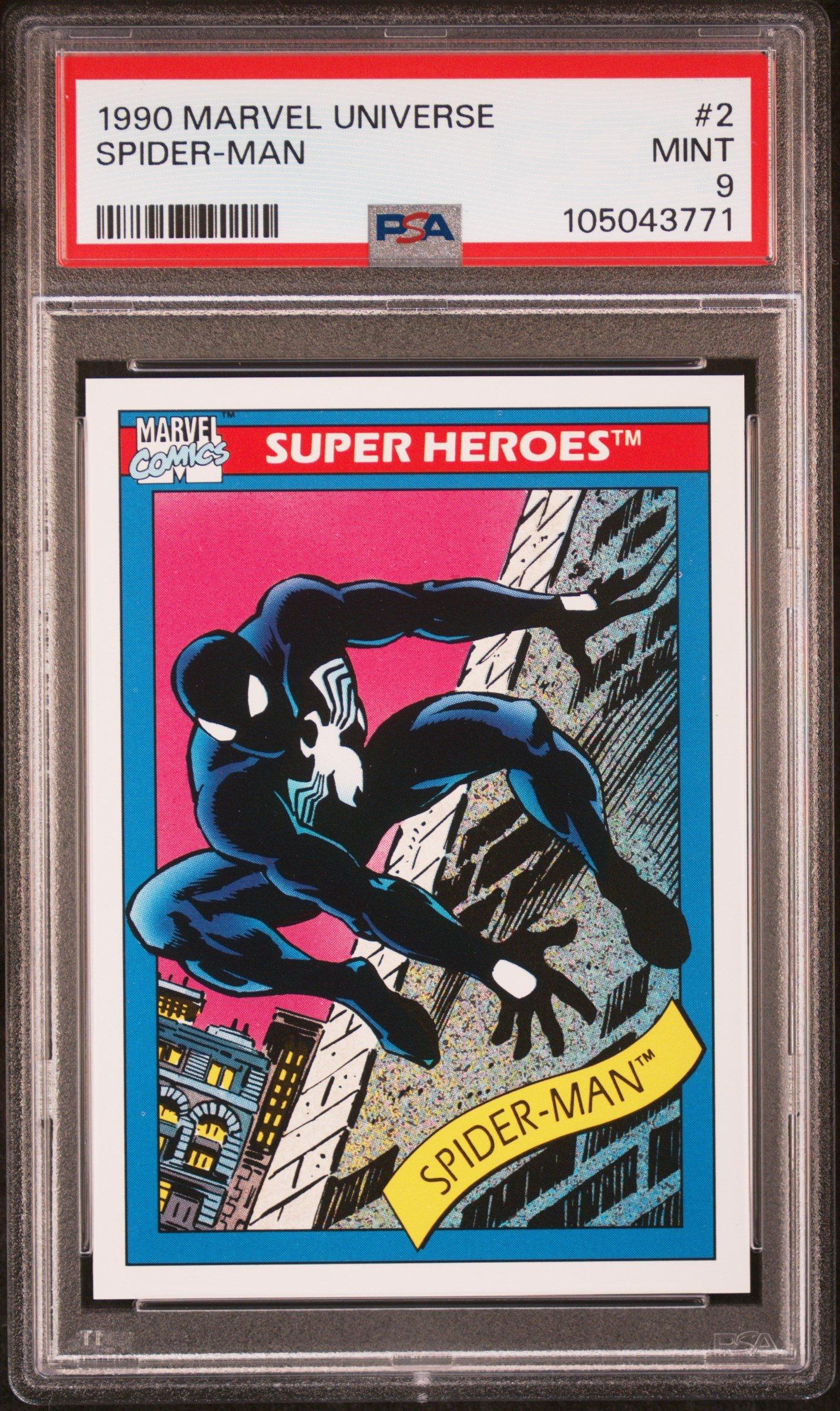 1990 Marvel Universe Spider-man PSA