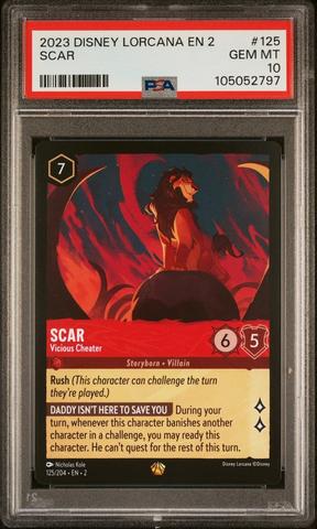 PSA10DISNEY LORCANAジーニー#209 2024 DISNEY LORCANA EN 5-SHIMMERING SKIES #209 OLAF - HAPPY