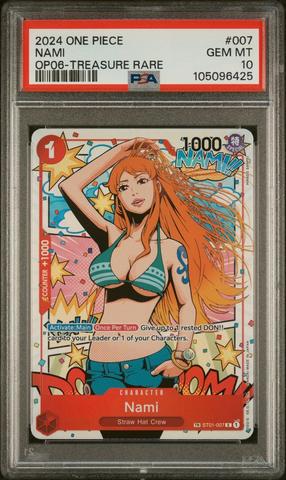 2024 One Piece Op06-wings Of The Captain 007 Nami Treasure
