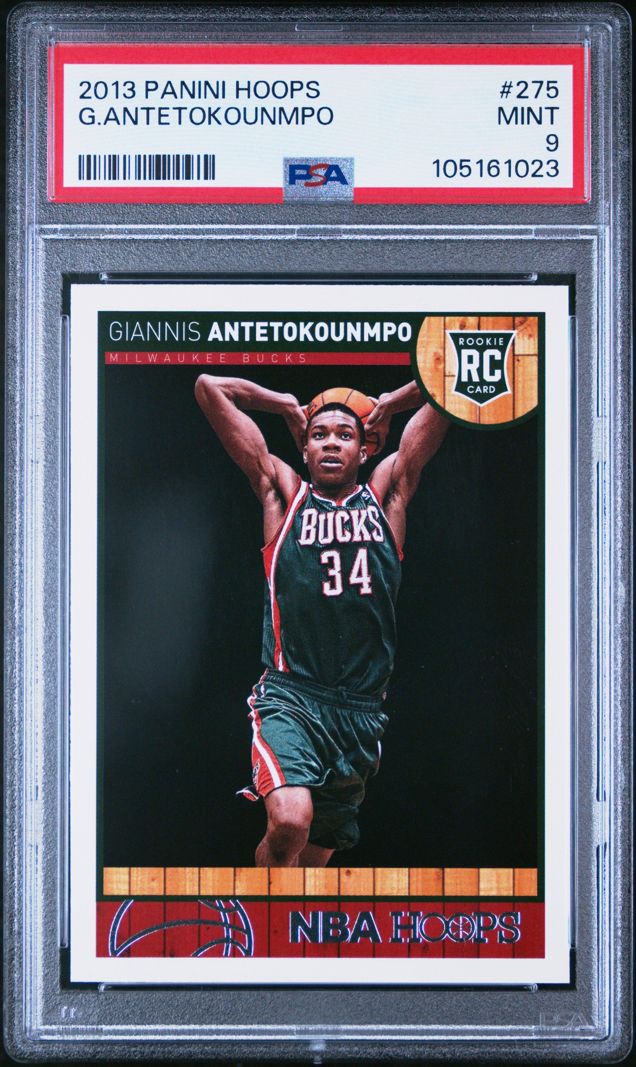 2013 Panini Hoops 275 Giannis Antetokounmpo PSA