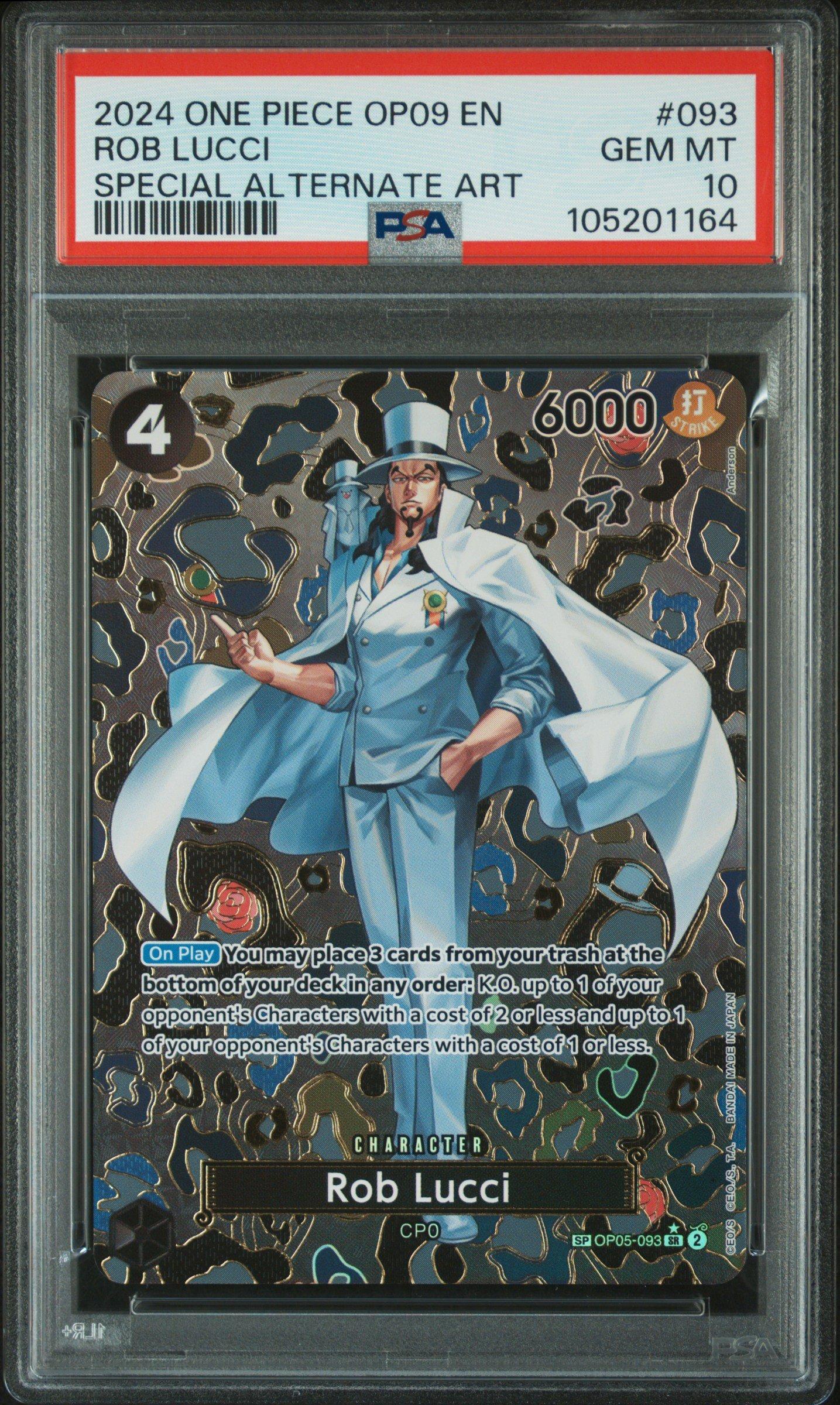 2024 One Piece Op09-emperors In The New World 093 Rob Lucci