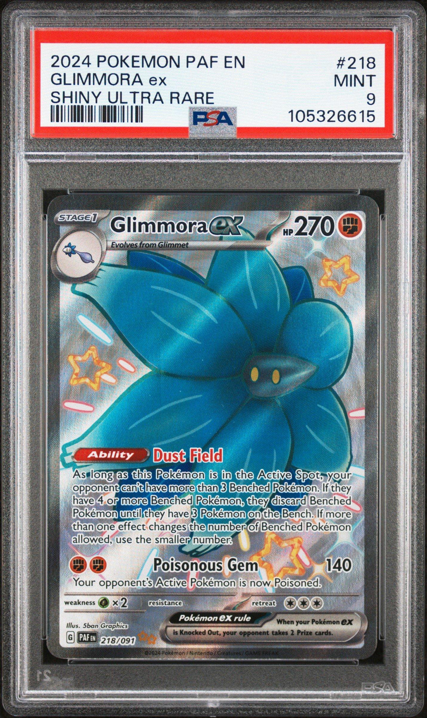 glimmora pokemon card PSA 10 ex Paldean Fates #218 – GorillaTCG flip a coin Glimmora 109/167 NM / M
