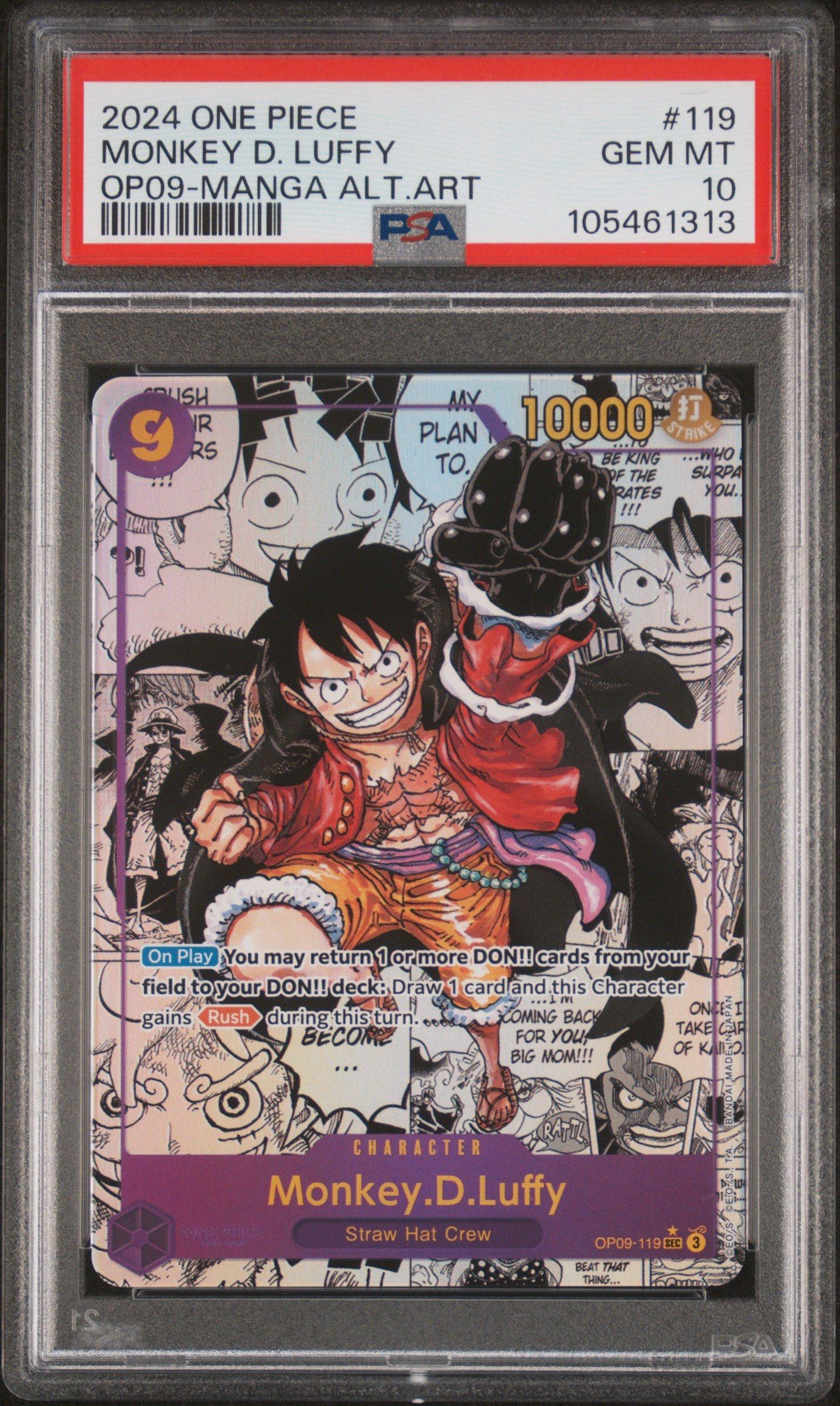 2024 One Piece Op09-emperors In The New World 119 Monkey D. Luffy