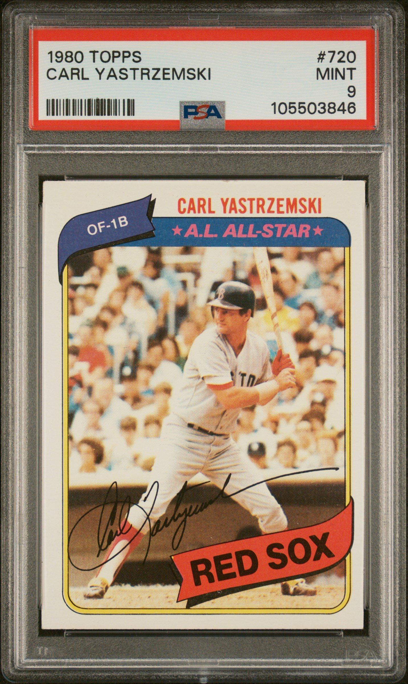 1980 Topps 720 Carl Yastrzemski PSA