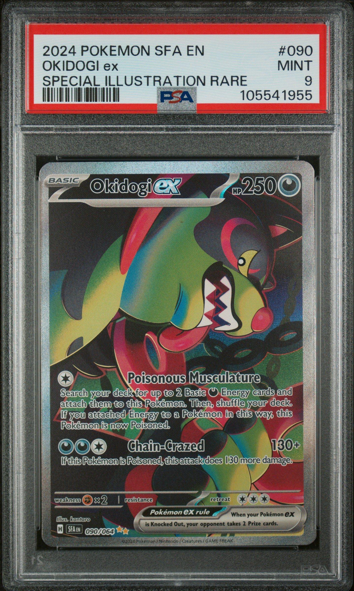 2024 Pokemon Sfa En-shrouded Fable 090 Okidogi Ex Special