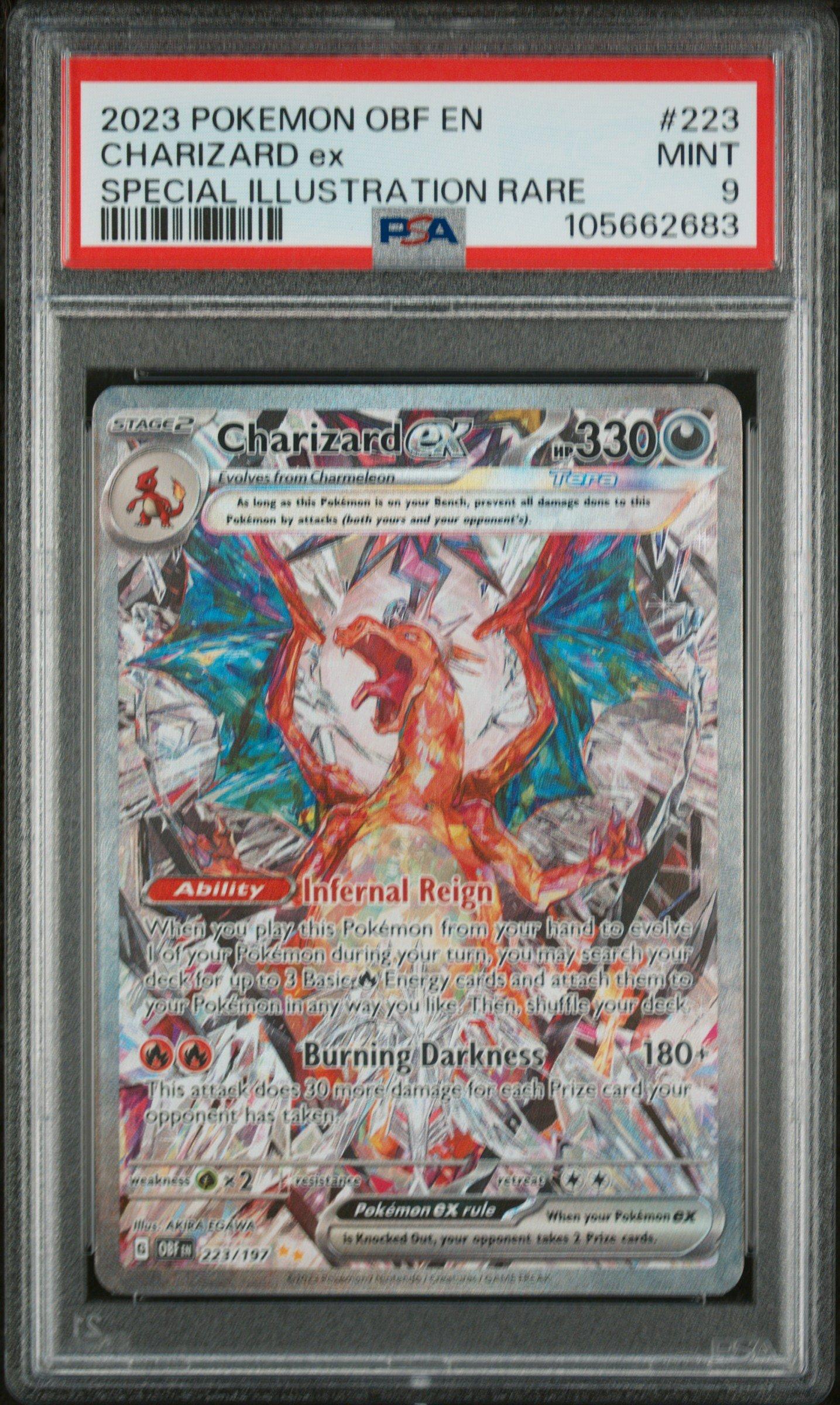 2023 Pokemon Obf En-obsidian Flames 223 Charizard Ex Special