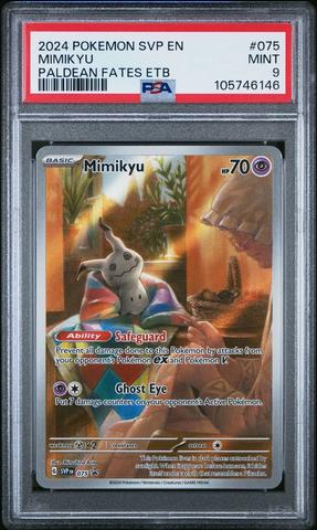 2024 Pokemon Svp En-sv Black Star Promo 075 Mimikyu Paldean Fates