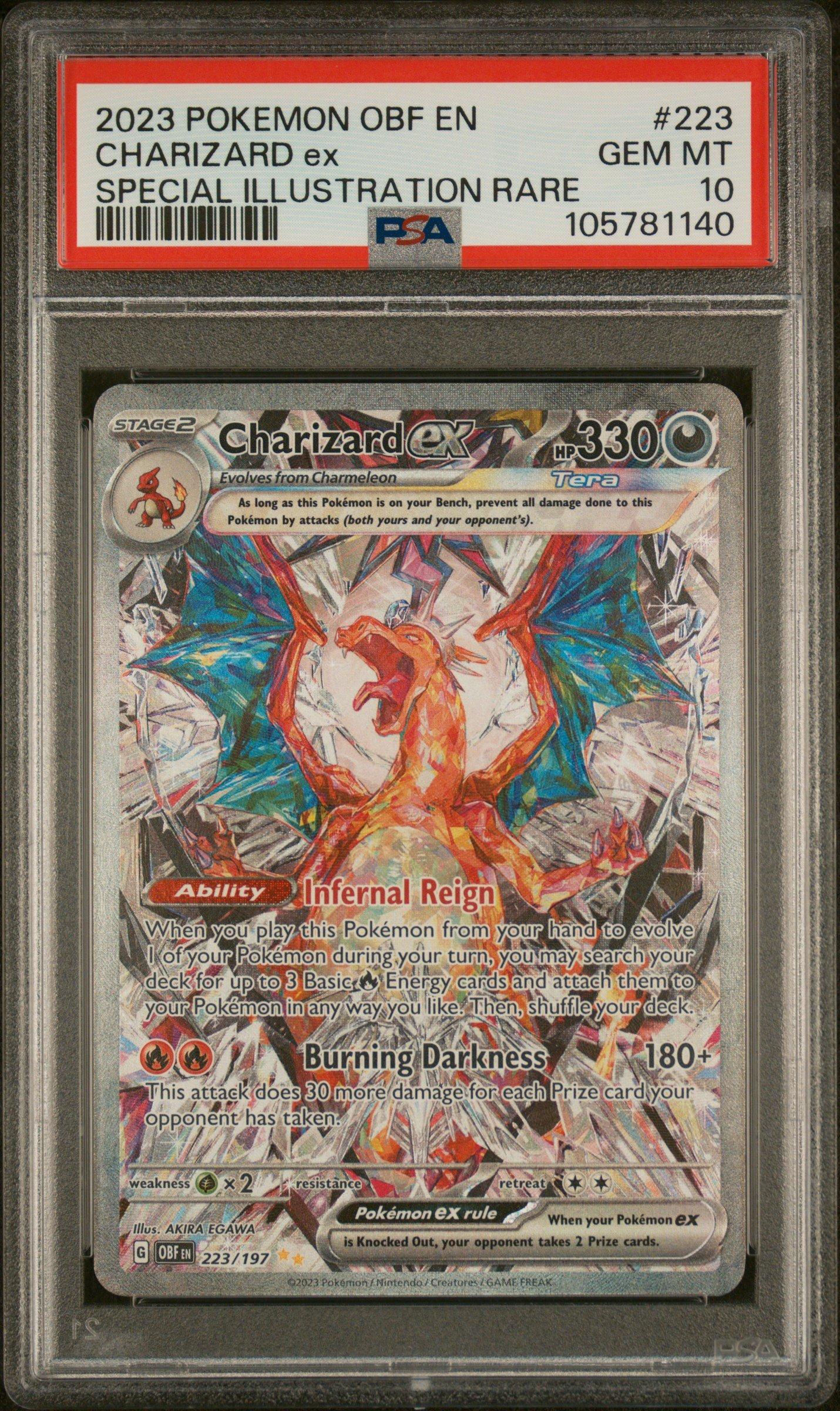 2023 Pokemon Obf En-obsidian Flames 223 Charizard Ex Special