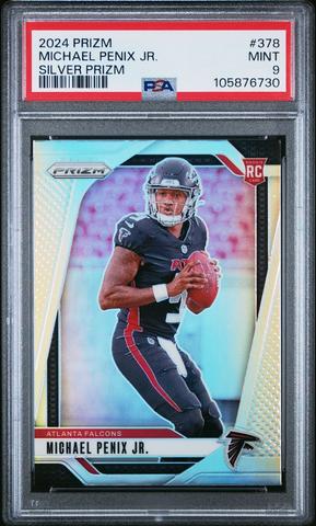2024 Panini Prizm 362 Keon Coleman Silver Prizm PSA 9 | GameStop