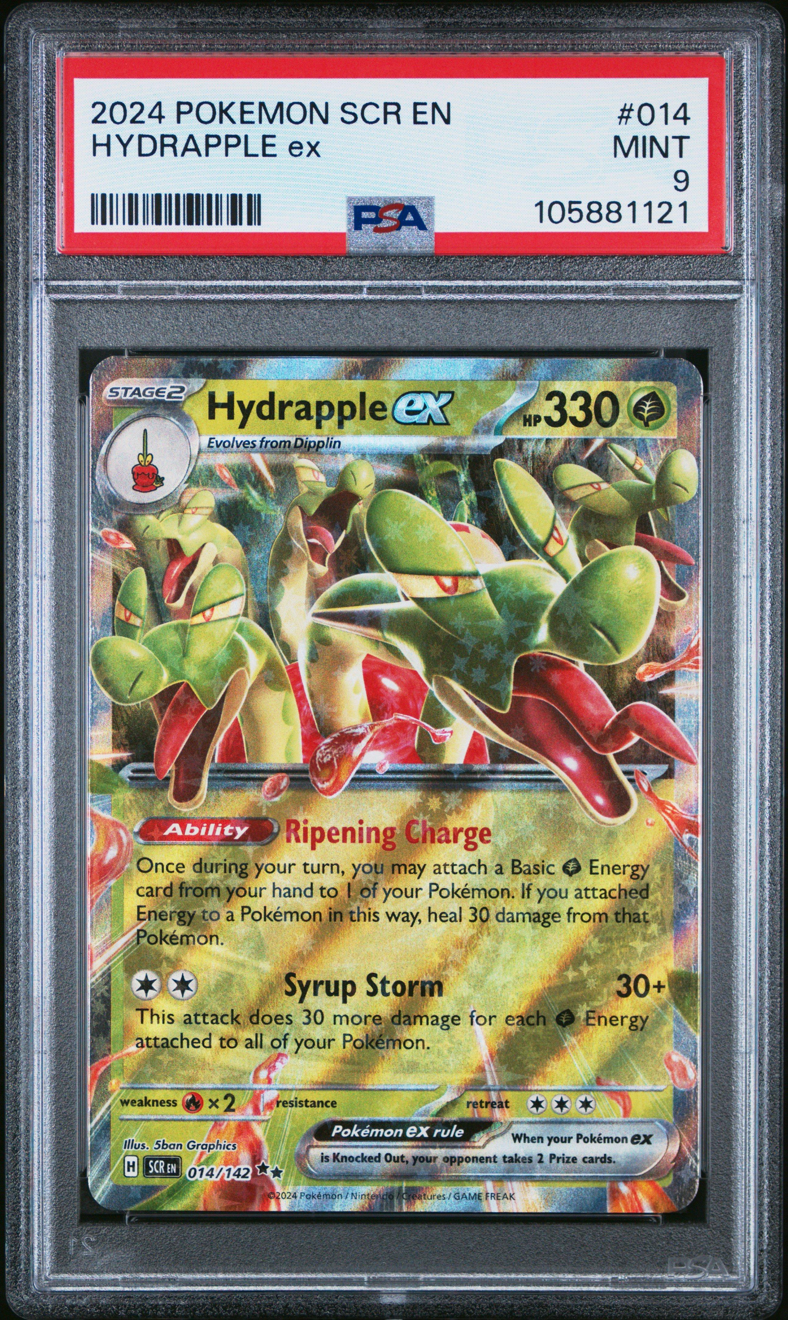 hydrapple pokemon card value ex - 014/142 Ultra Rare [Grass] Hydrapple ex (Alt Full Art)