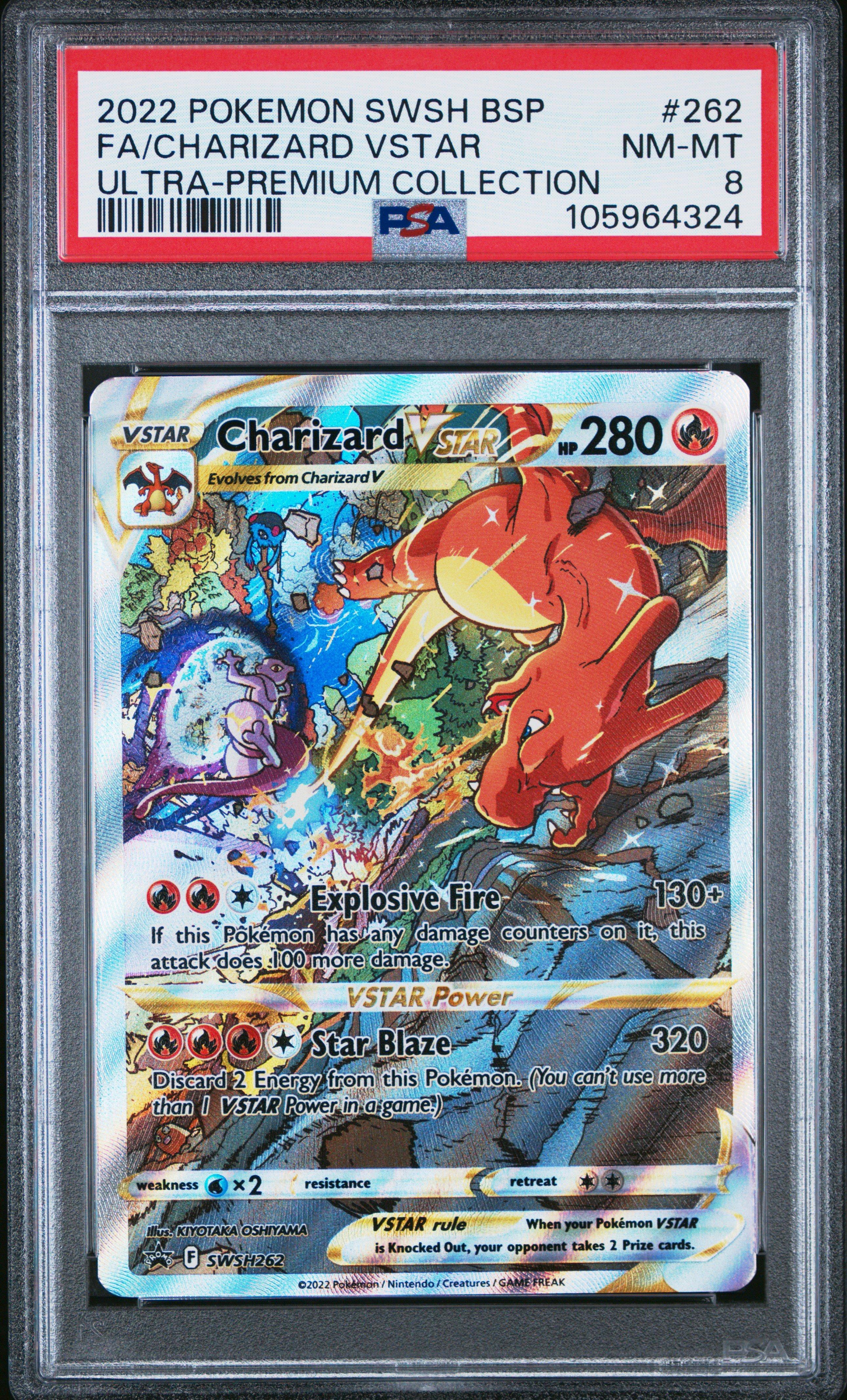 期間限定SALE！！！星条旗⭐︎ 2022 Pokemon Swsh Black Star Promo 262 Full Art/charizard Vstar
