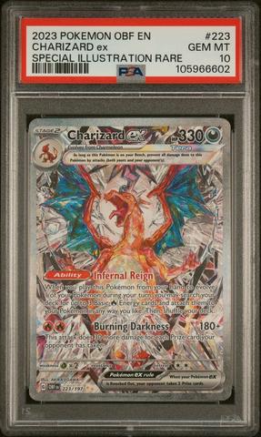 2023 Pokemon Obf En-obsidian Flames 223 Charizard Ex Special