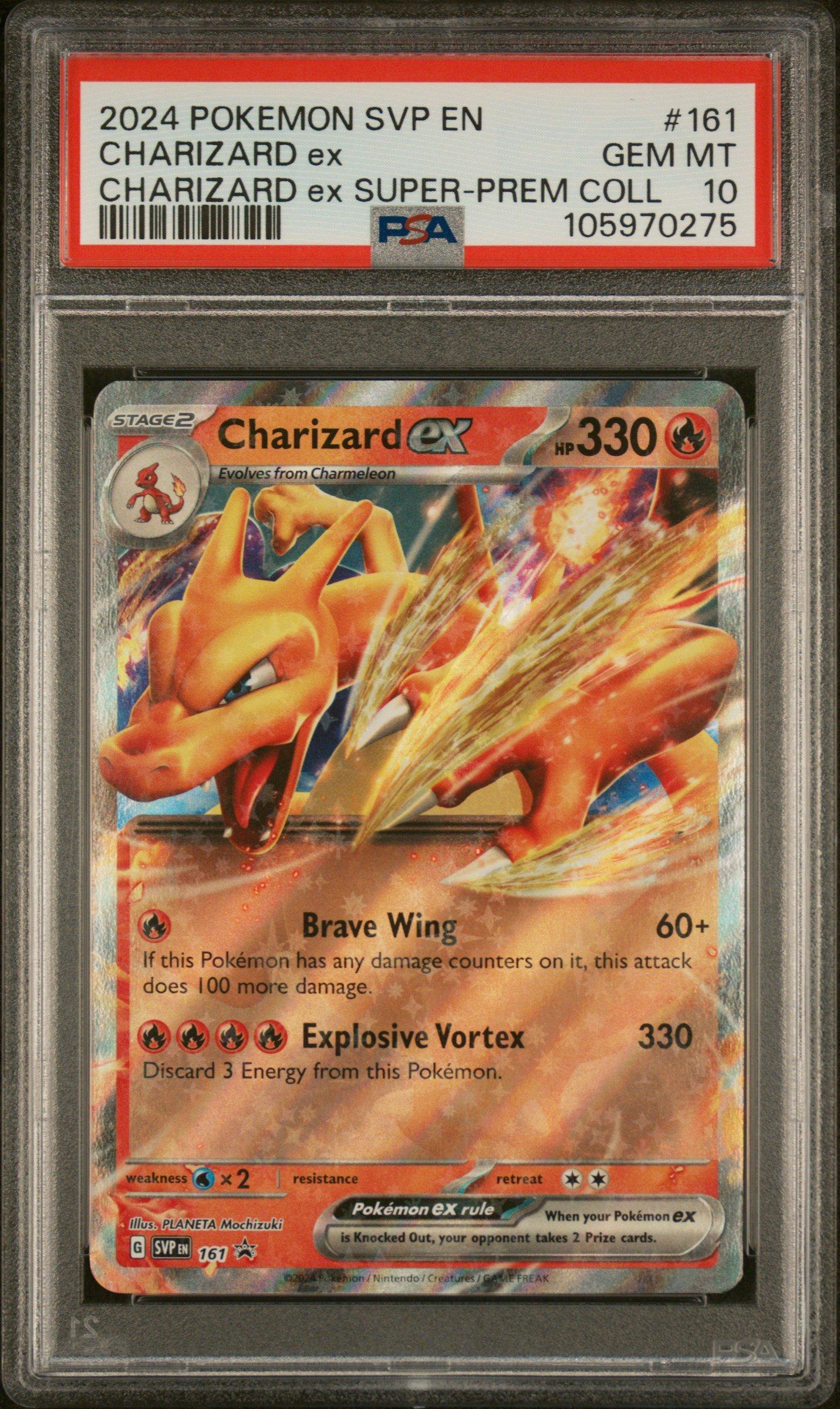 2024 Pokemon Svp En-sv Black Star Promo 161 Charizard Ex Charizard