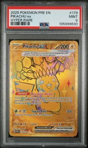 2024 Pokemon Ssp En-surging Sparks 247 Pikachu Ex Hyper Rare