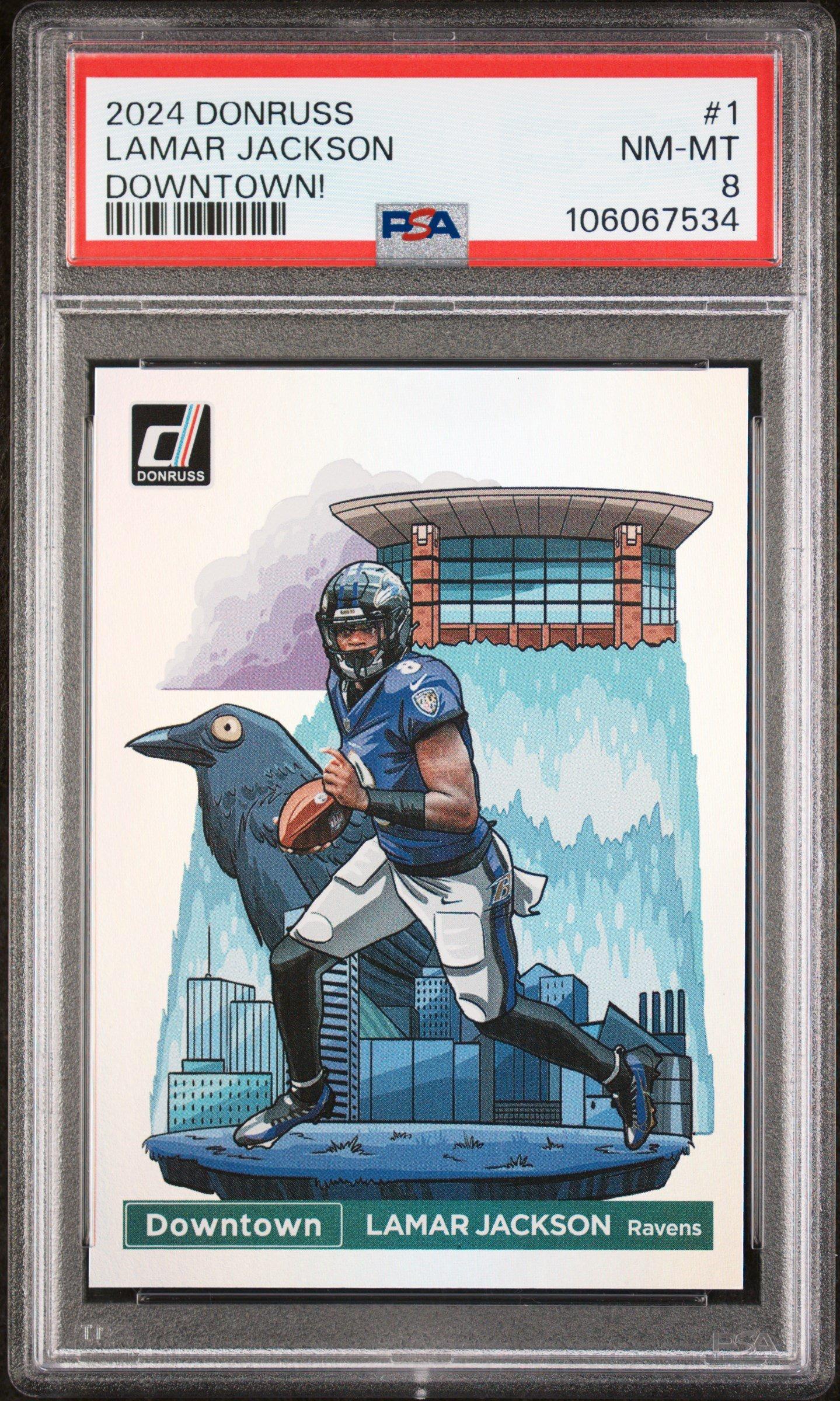 lamar jackson graded card 2018 Panini Select #149 Premier Level Rookie RC Football PSA 10 Gem Mint : Collectibles & Fine Art Take your collection of Baltimore Ravens memorabilia to the next level with this Lamar Jackson 2018 Panini Donruss Rookie #317 Card Lamar Jackson 2024 Panini Prestige