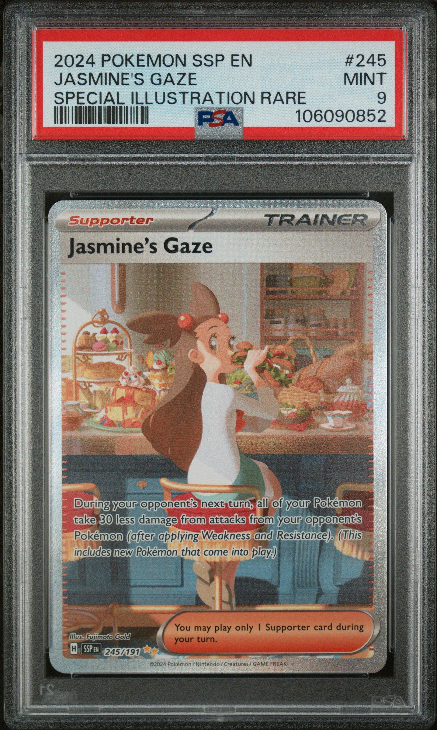 2024 Pokemon Ssp En-surging Sparks 245 Jasmine's Gaze Special