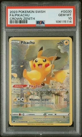 Pikachu GG30 PSA 10